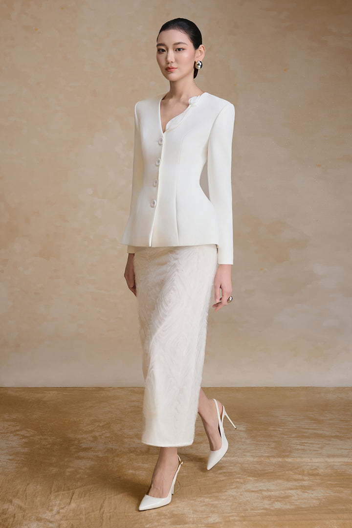 Tulip Straight Tulle Skirt - MEAN BLVD