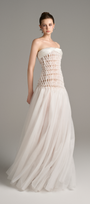 Tuscany Strapless Drop Waist Maxi Dress