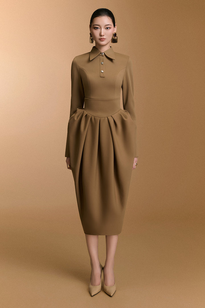 Twilight Collared Button Top - MEAN BLVD