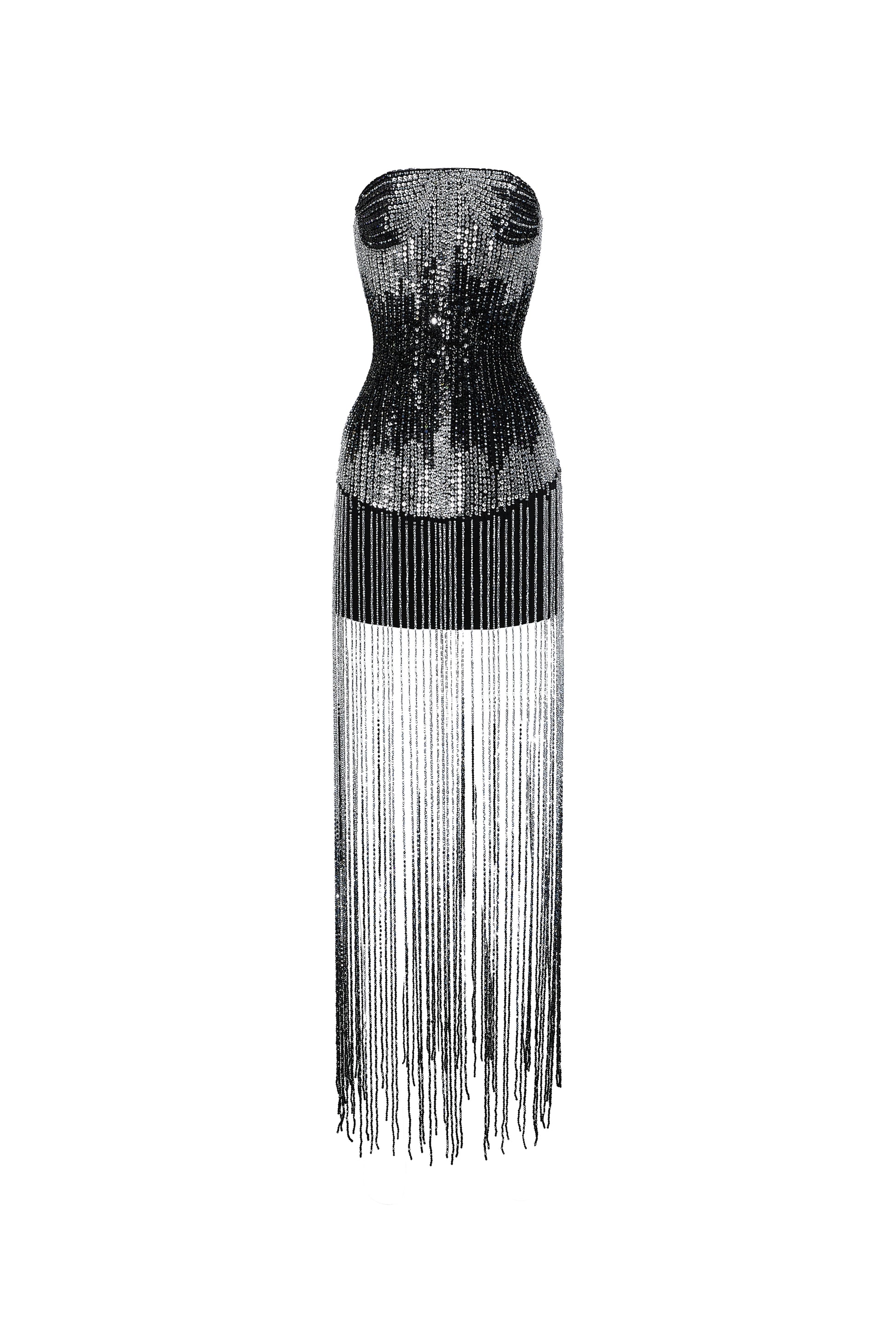 Twilight Fringe Mini Dress - MEAN BLVD