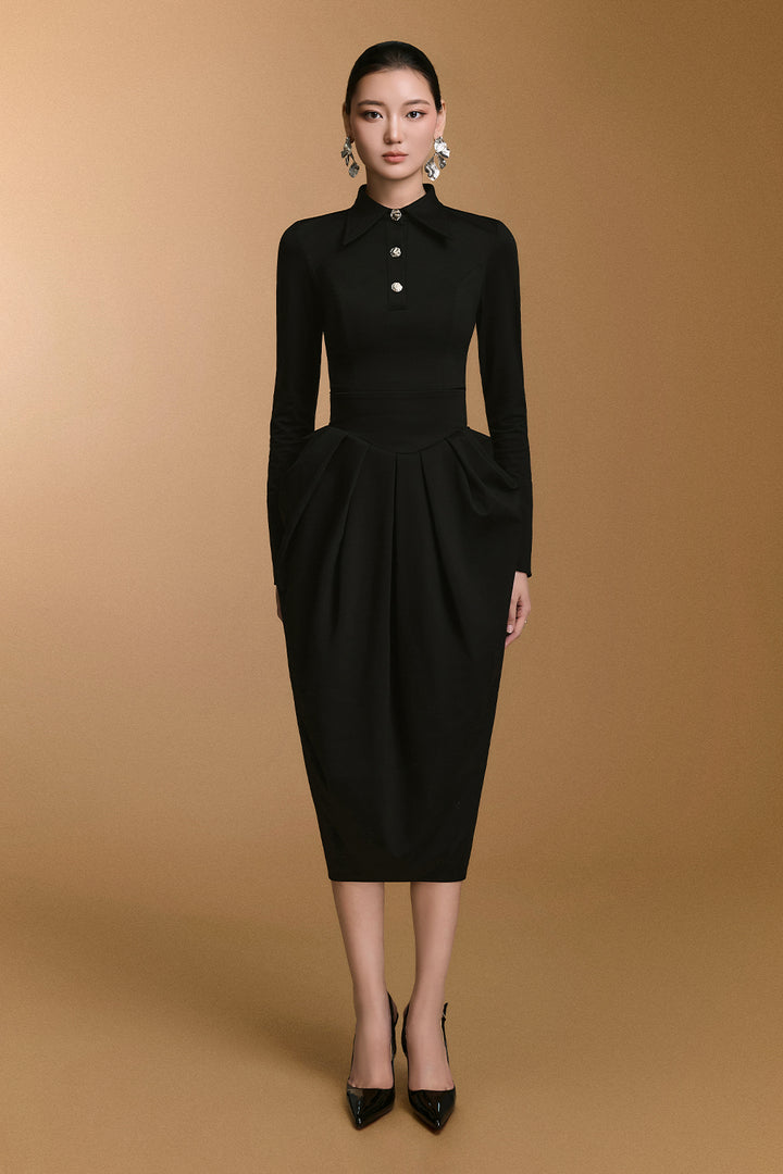 Twilight Pegged Pleated Skirt - MEAN BLVD