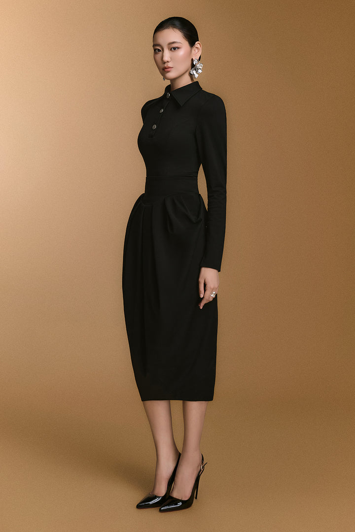 Twilight Pegged Pleated Skirt - MEAN BLVD