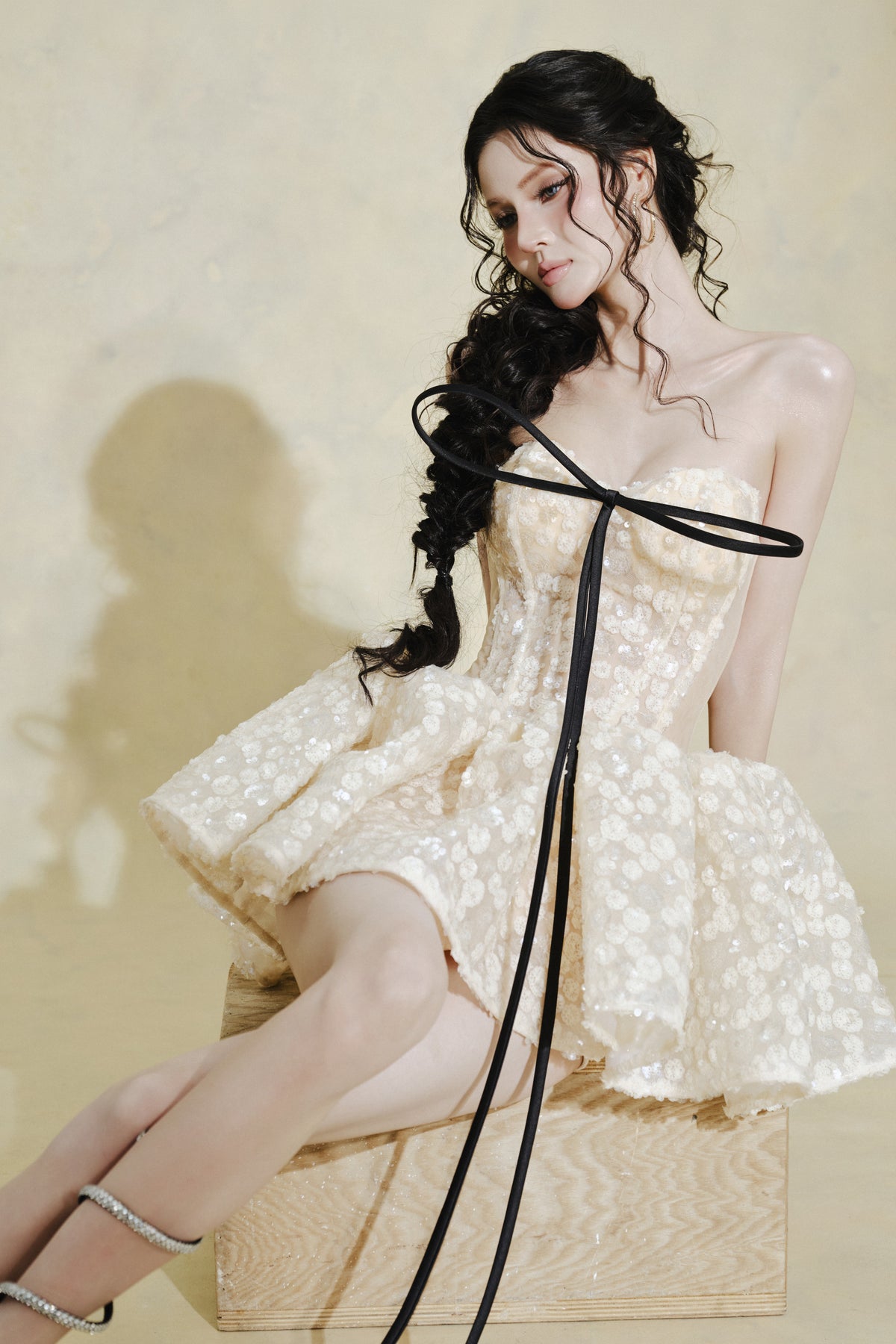 Aurelia Sequin Mini Dress