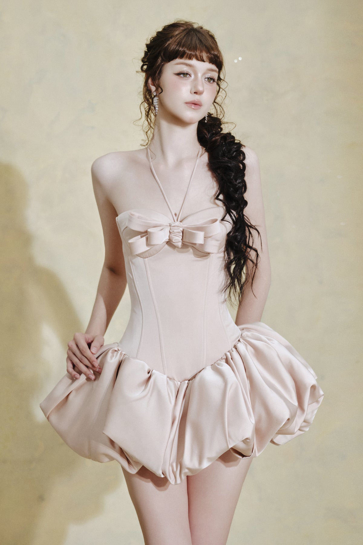 Rosalie Halter Mini Dress
