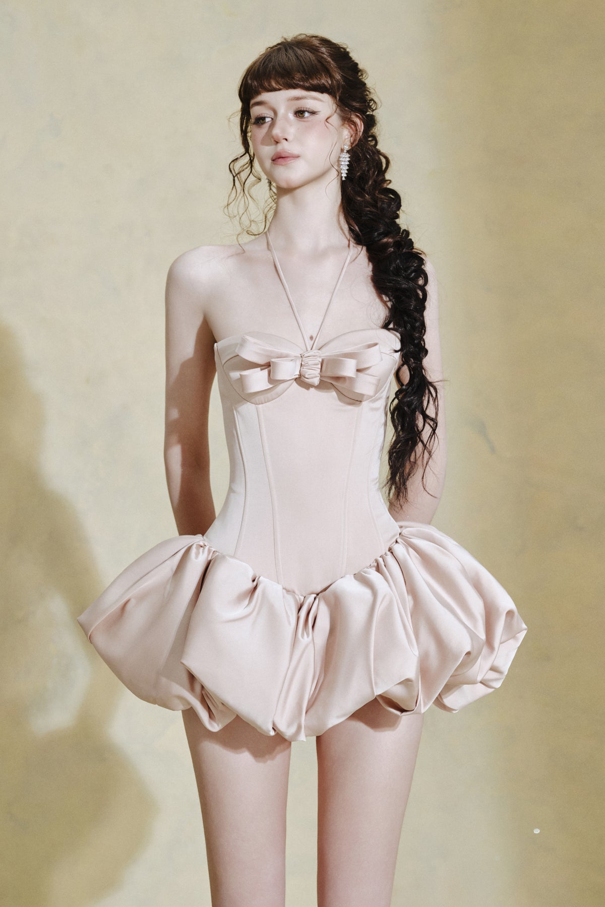 Rosalie Halter Mini Dress