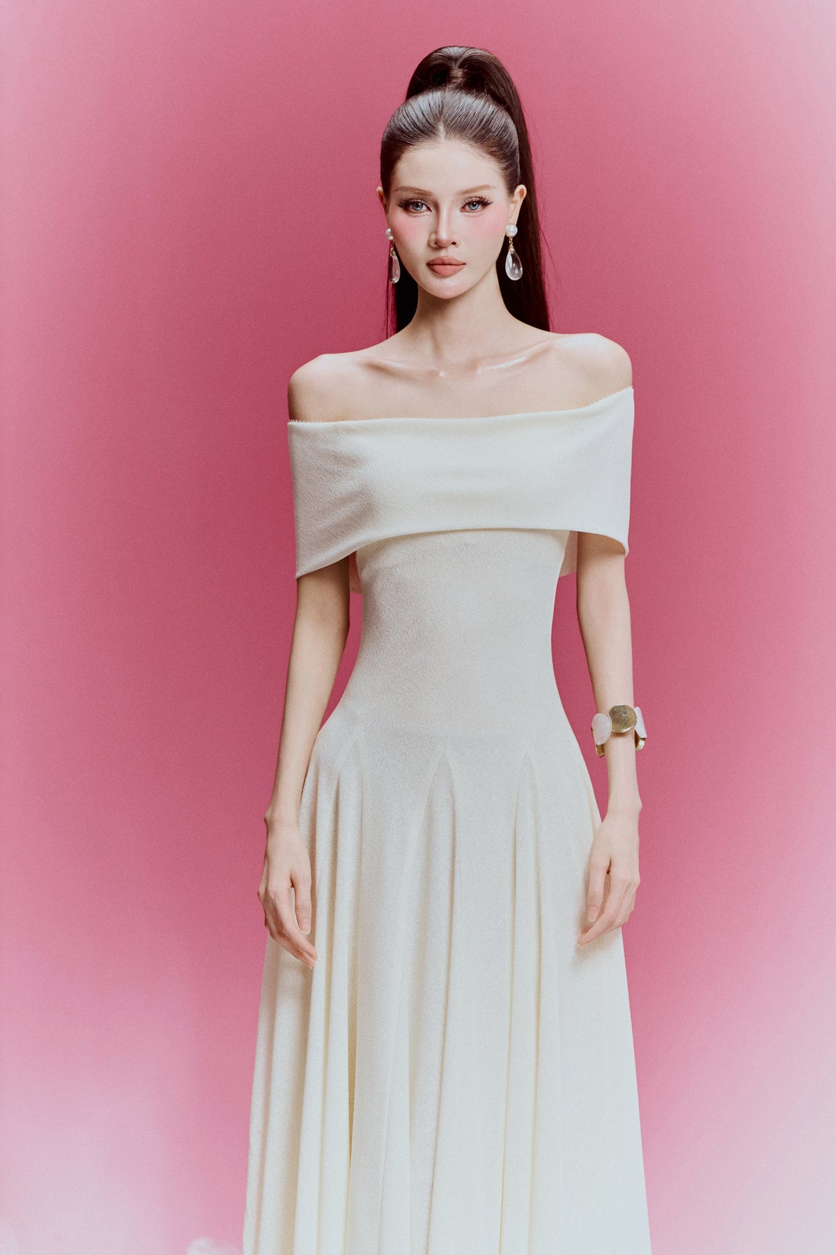 Ivora Off-Shoulder Maxi Dress