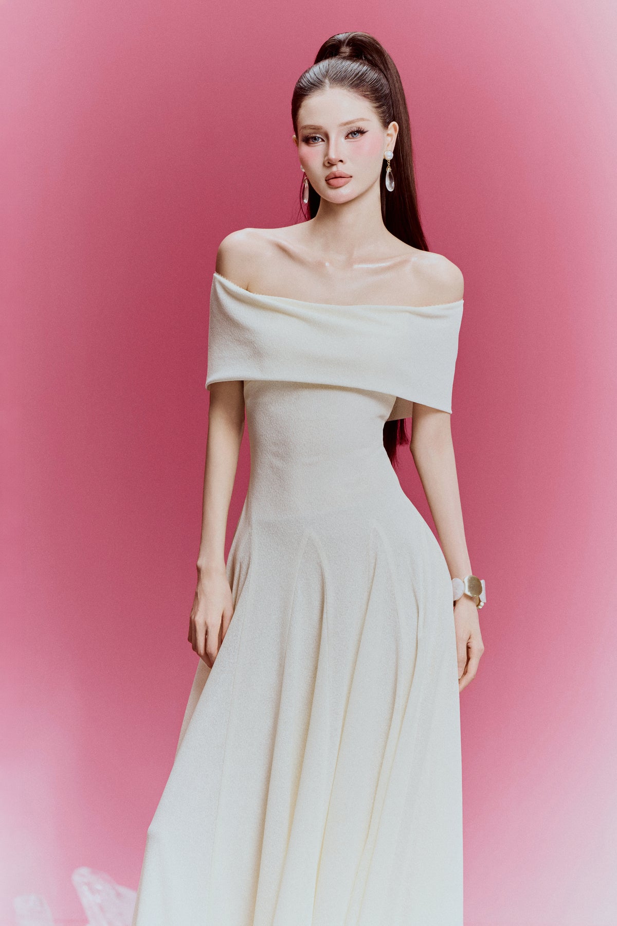 Ivora Off-Shoulder Maxi Dress