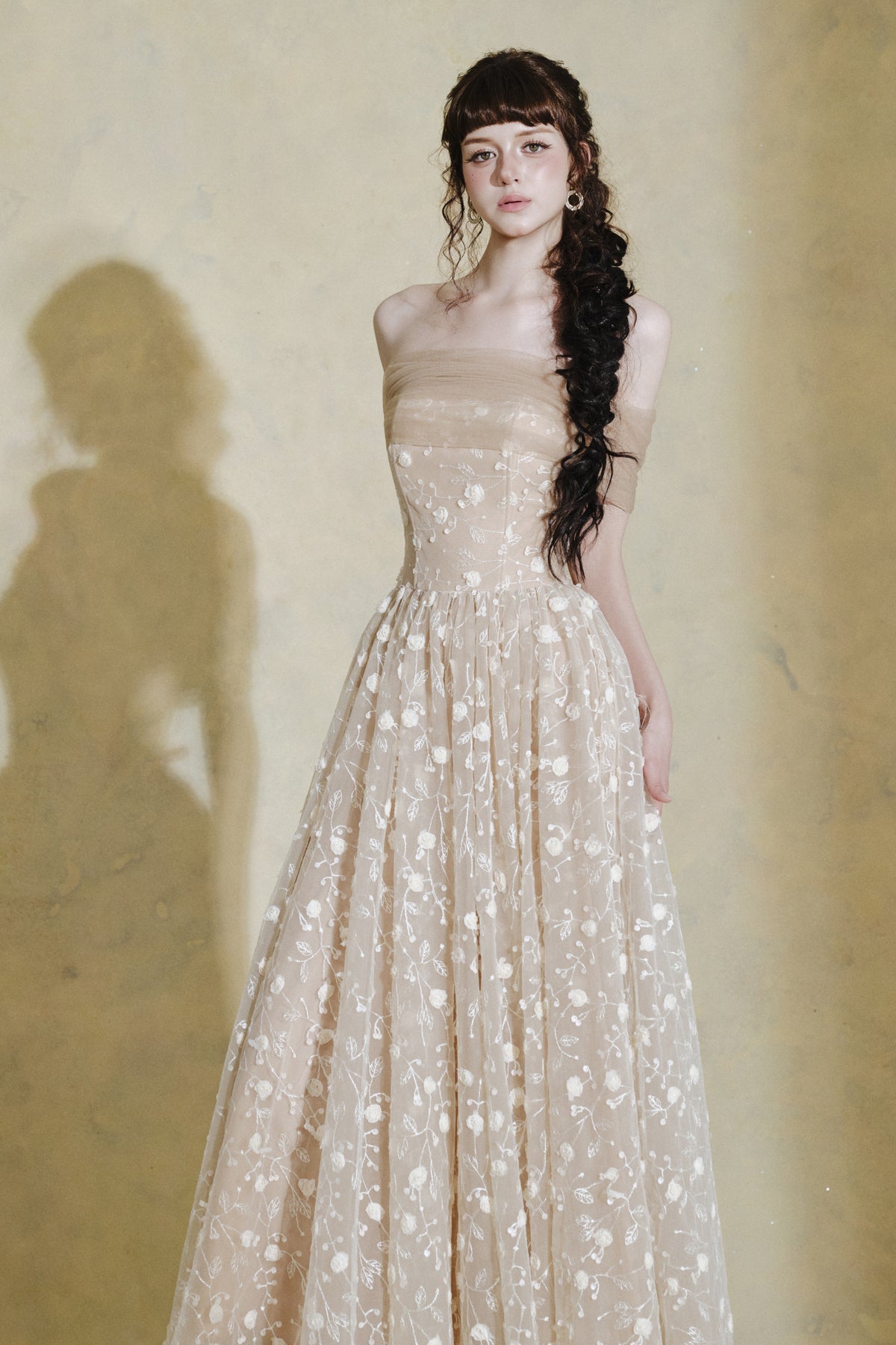 Aurora Off-Shoulder Maxi Dress