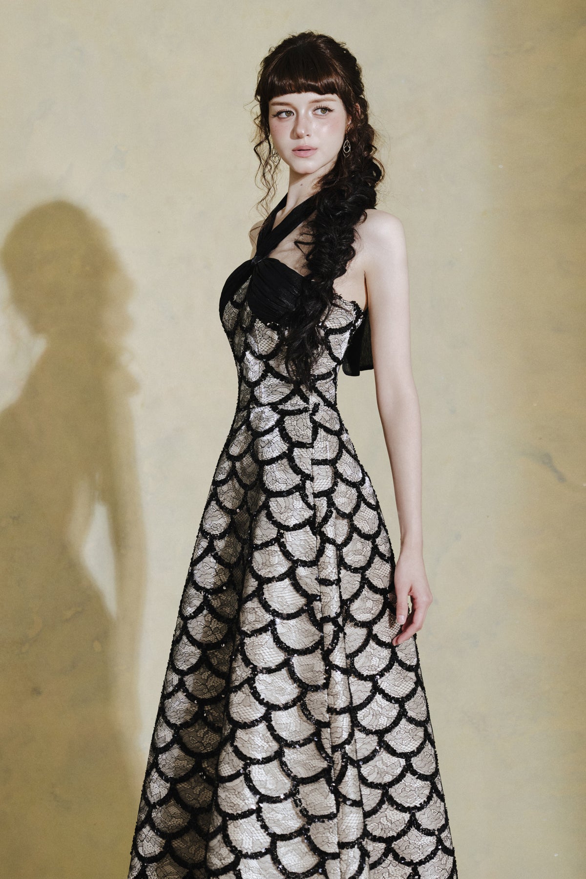Seren Halter Maxi Dress