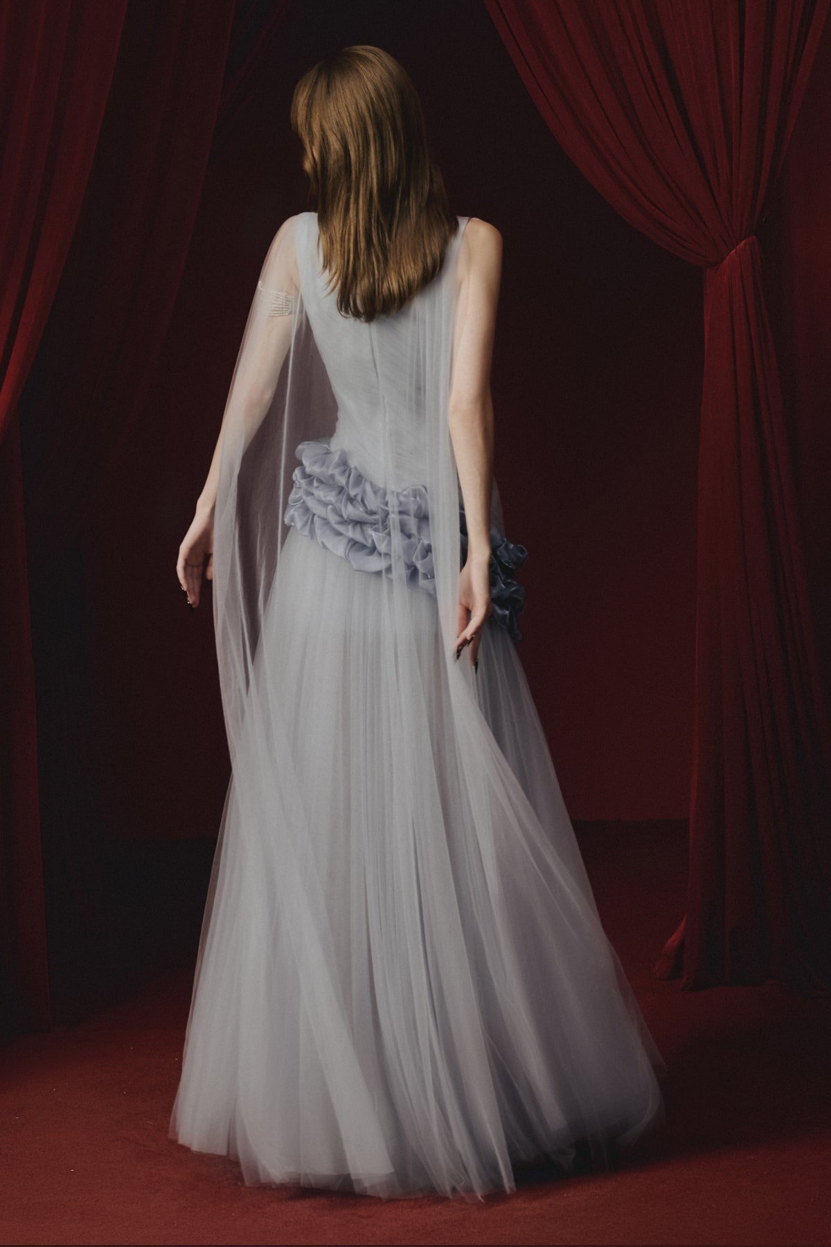 Lavish Asymmetric Maxi Dress