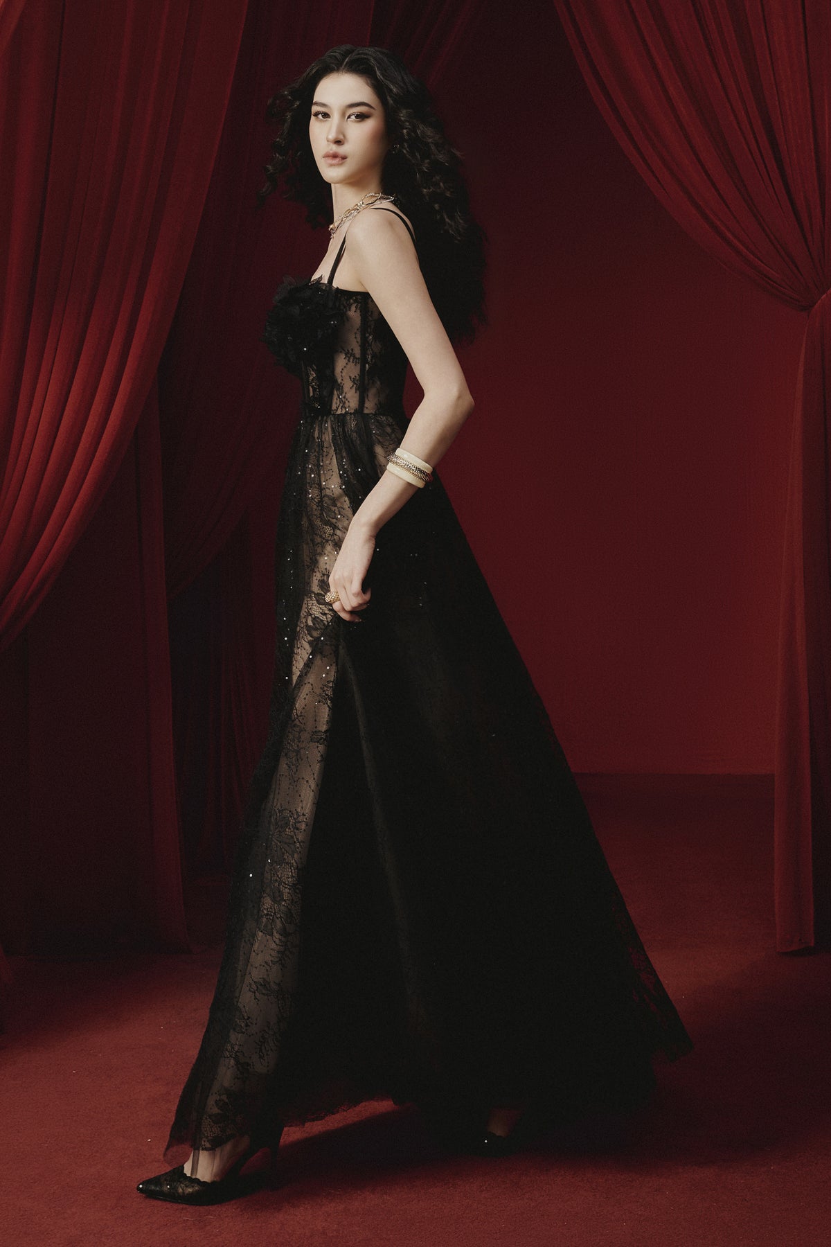 Calla Sweetheart Maxi Dress