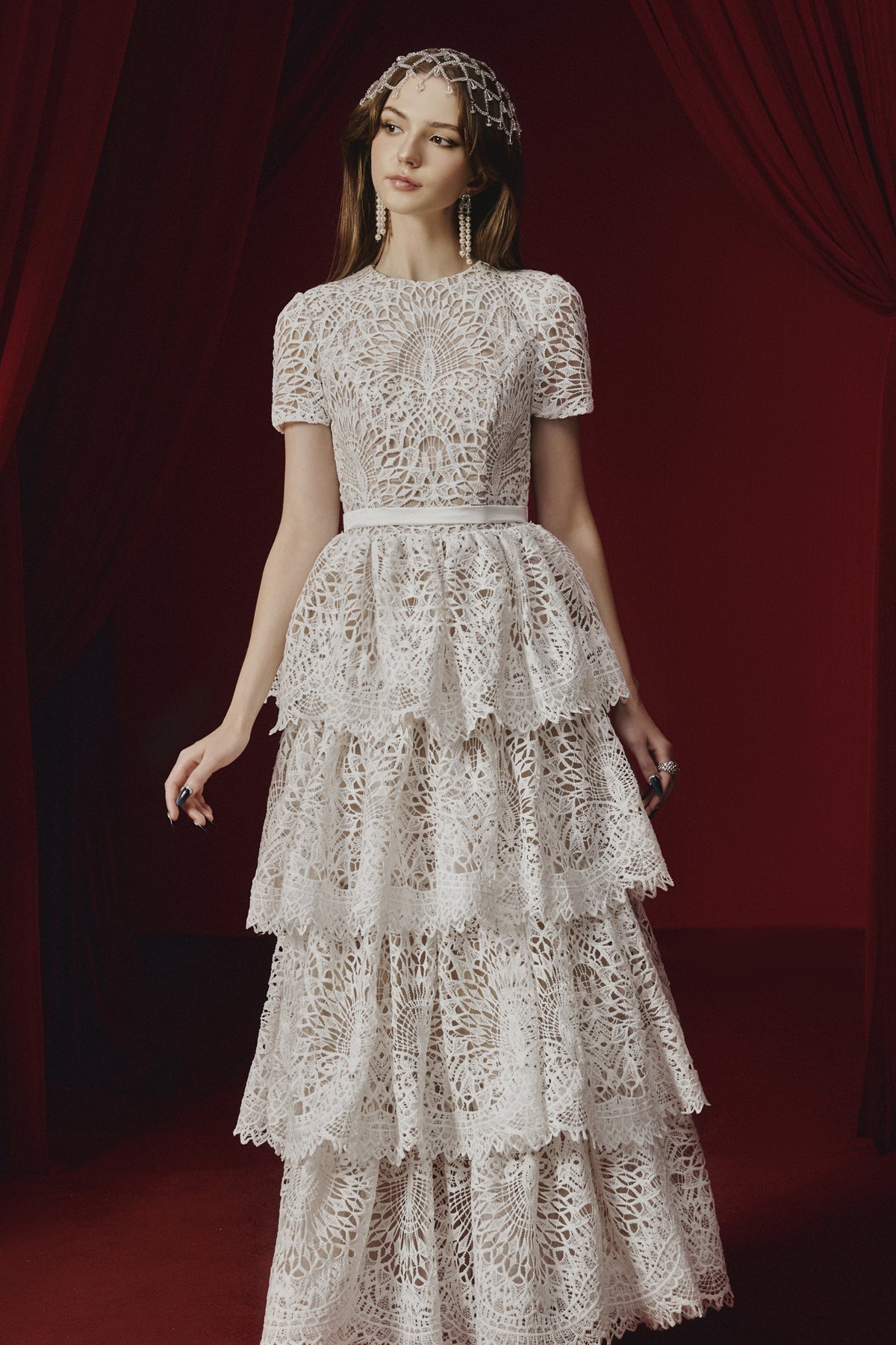 Rella Lace Maxi Dress