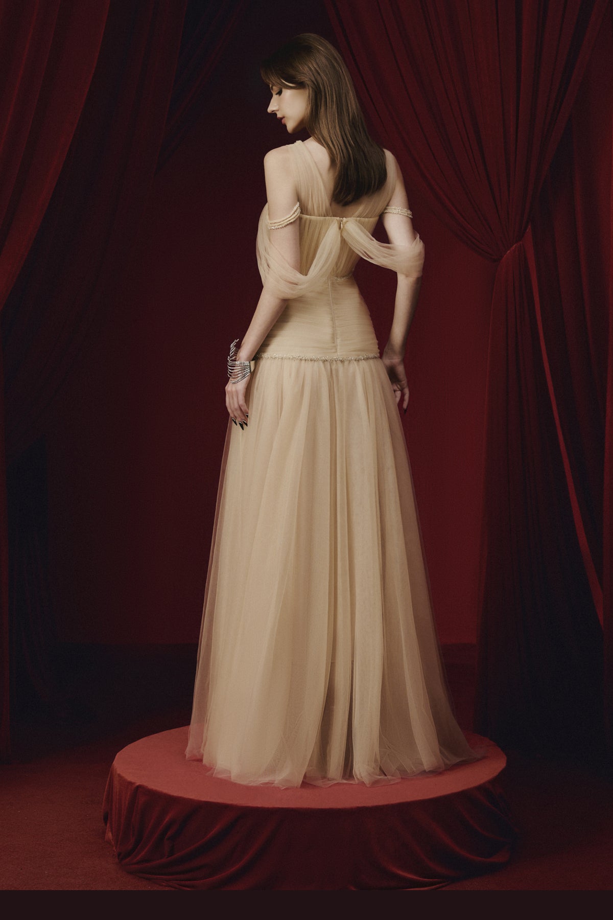 Fairy Ruched Maxi Dress