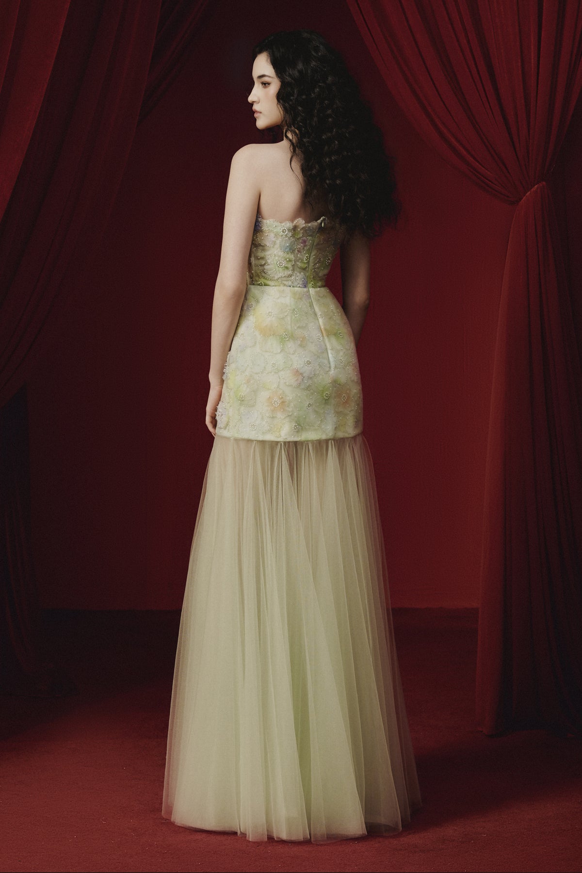 Loren Applique Maxi Dress