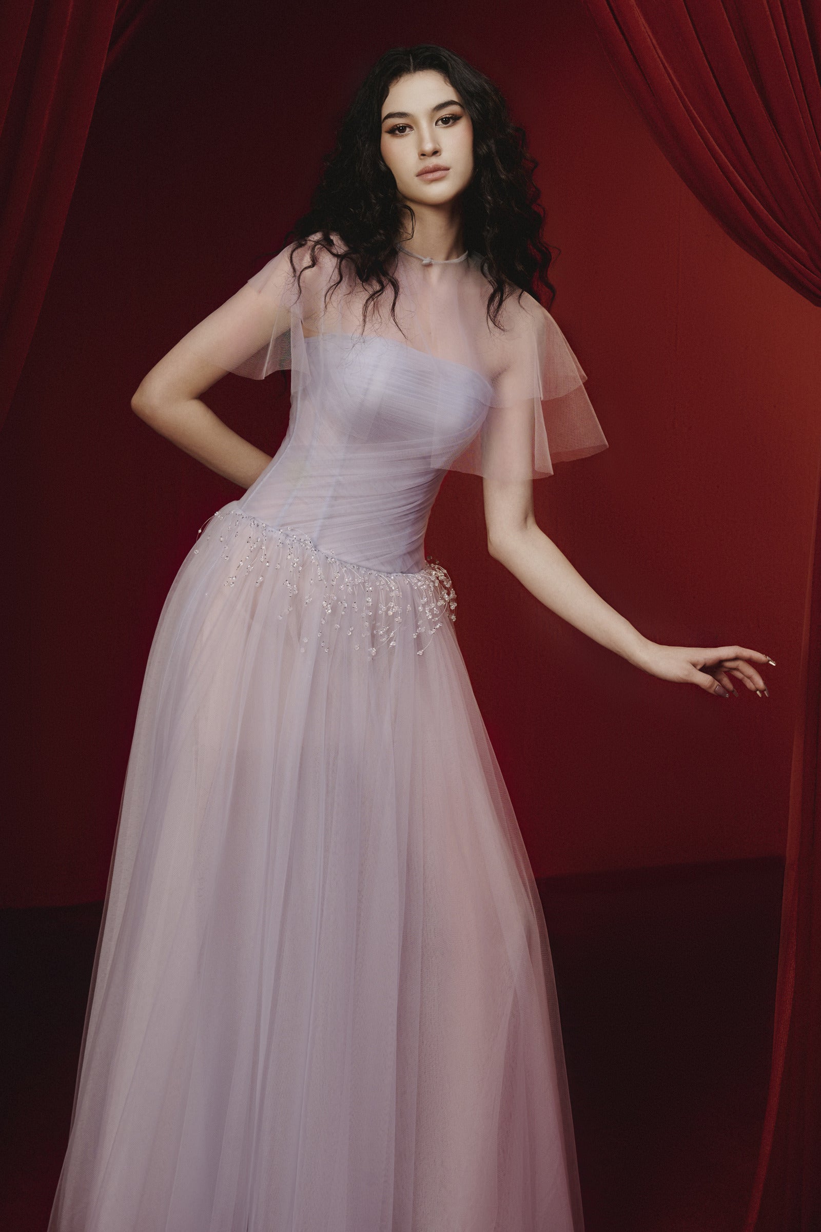 Serena Ball Gown Maxi Dress