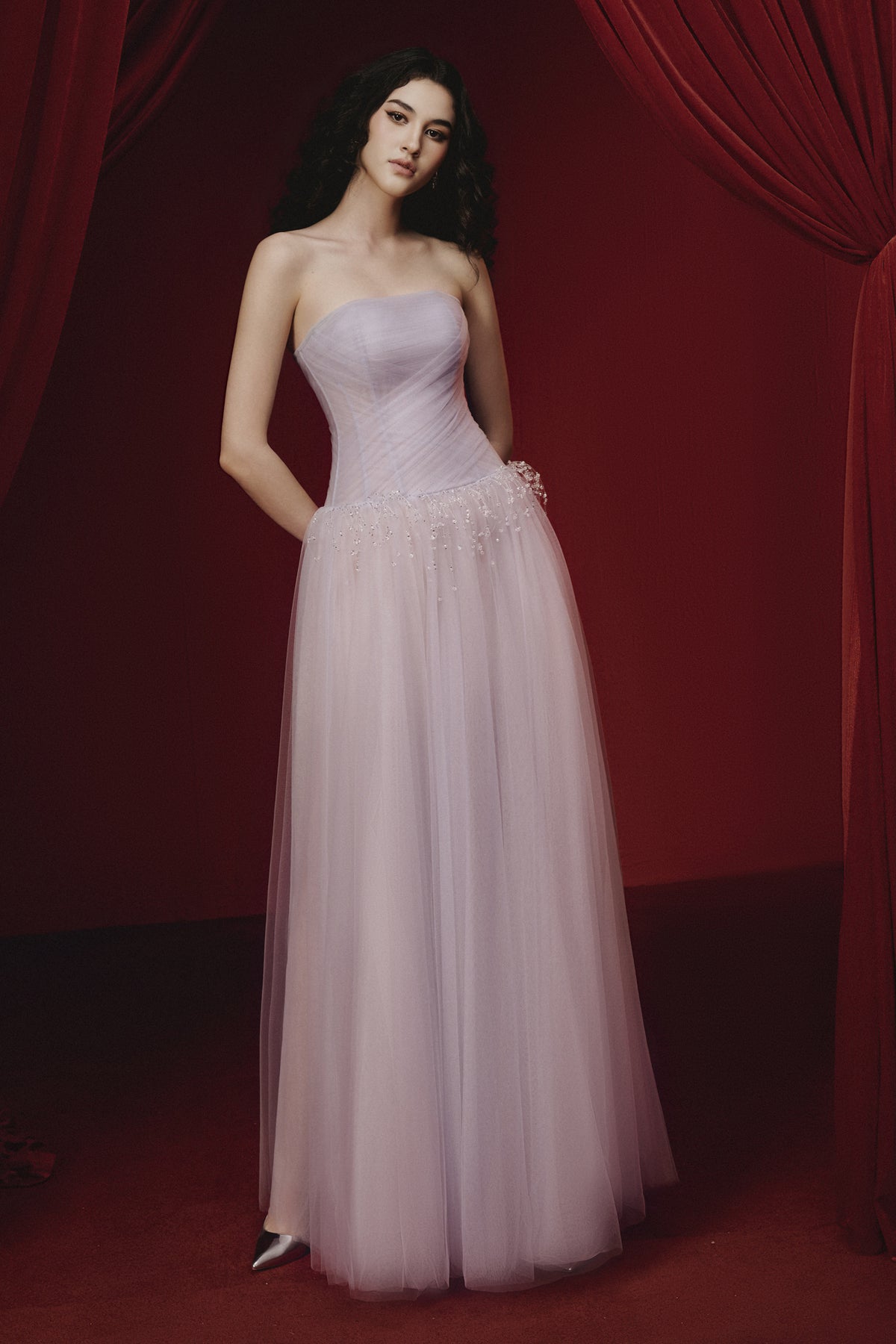 Serena Ball Gown Maxi Dress