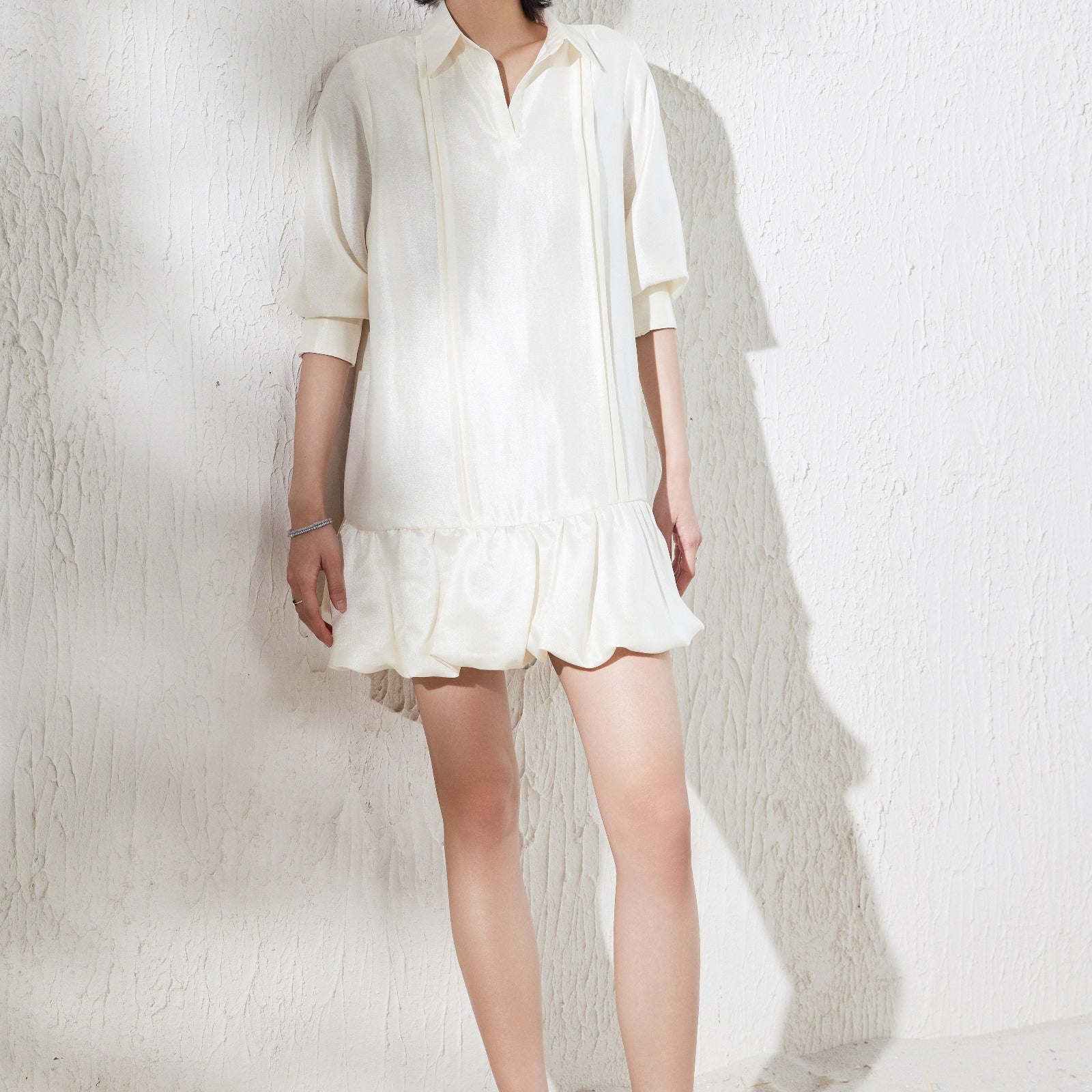 Santana Collared Mini Dress