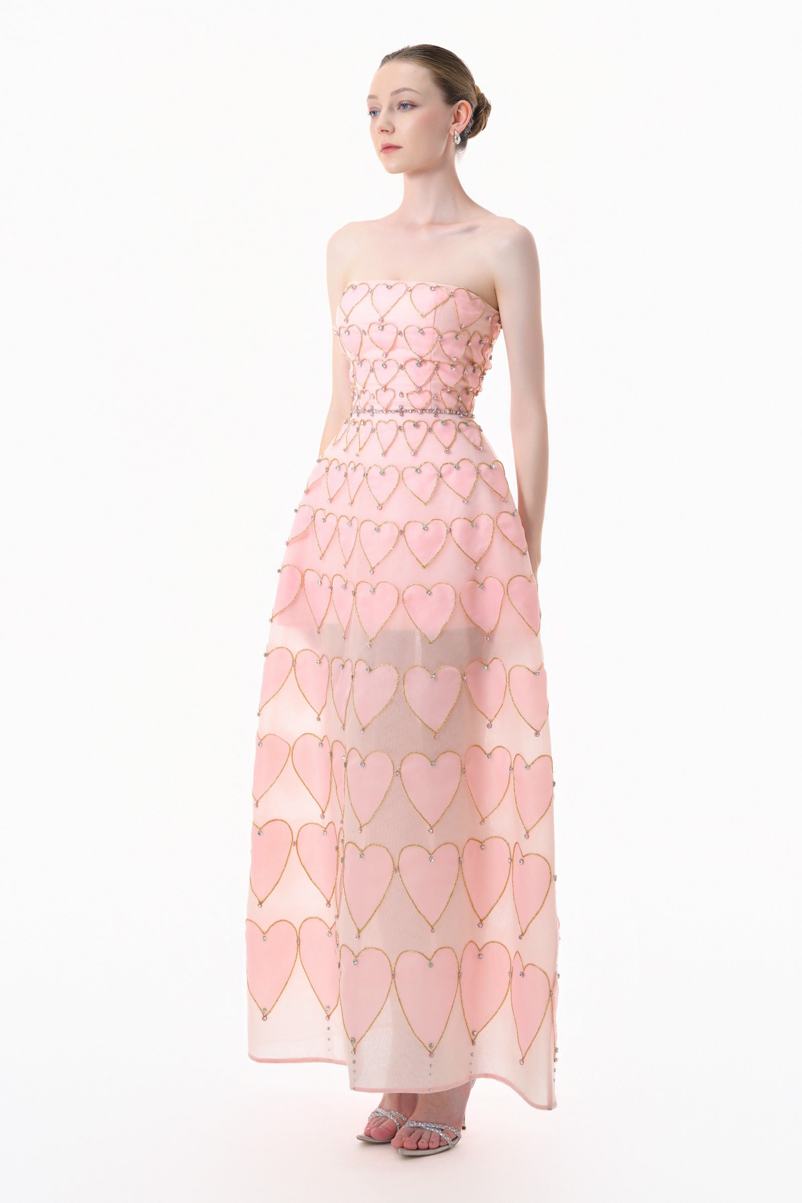 Ciel Rhinestone Maxi Dress