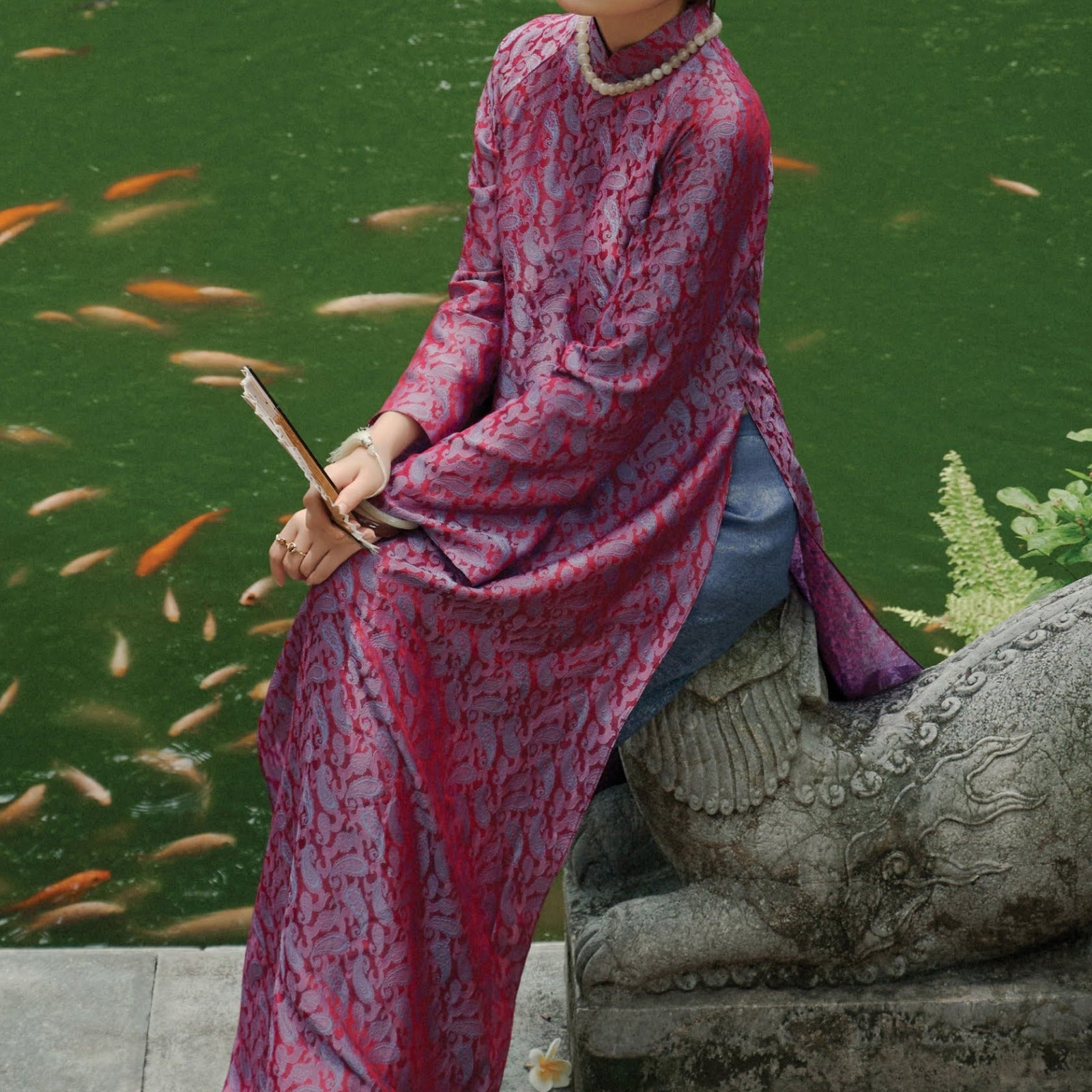 Chau Yen Mandarin Ao Dai Set