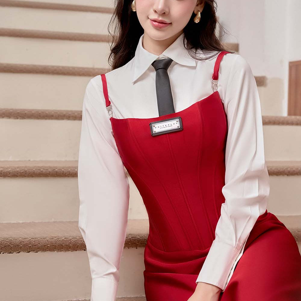 Dream Straight Collared Neck Cotton Shirt