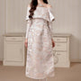 Giai Nhan Straight Wide Leg Taffeta Pants