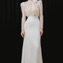 Hylien Mermaid High Waist Silk Satin Floor Length Skirt