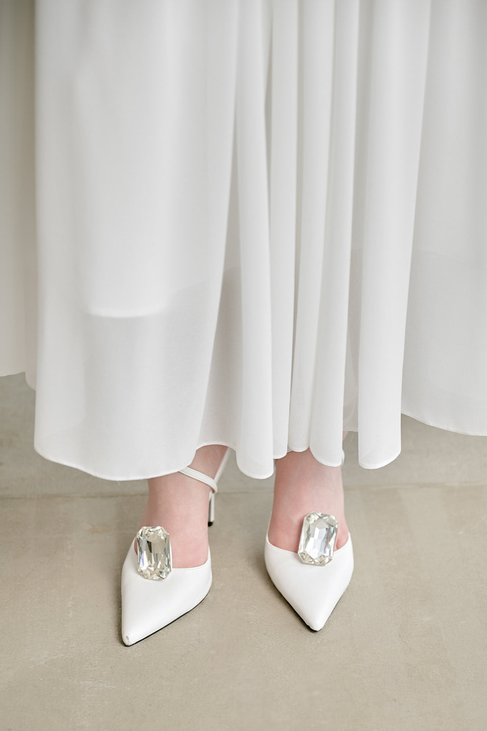 Rani A-line Corset Chiffon Midi Dress