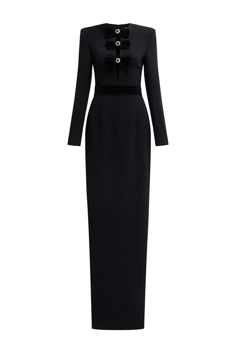 Mireya Ribbon Maxi Dress