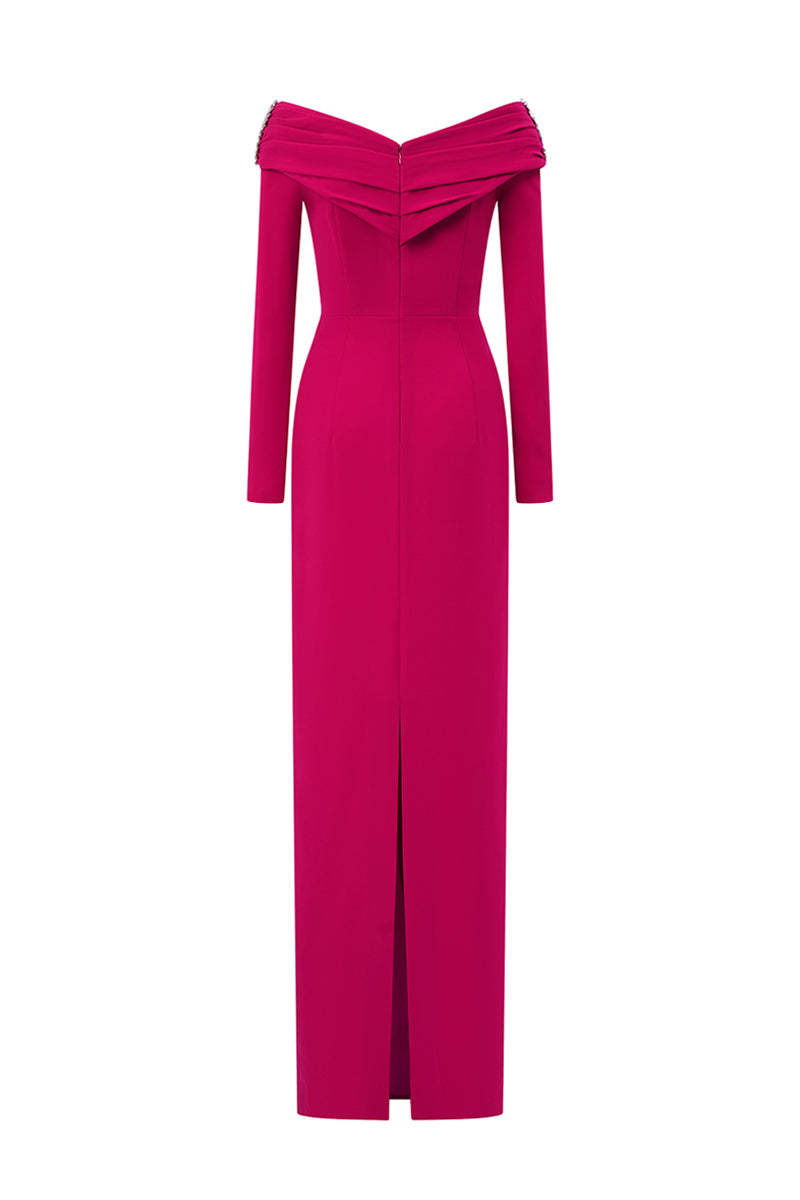 Virel Off-Shoulder Maxi Dress