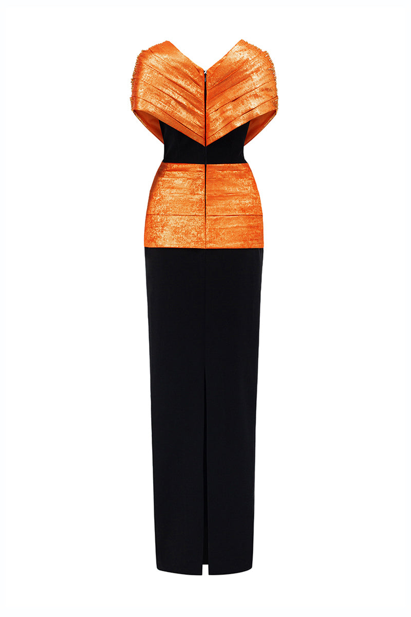 Senna Draped Maxi Dress