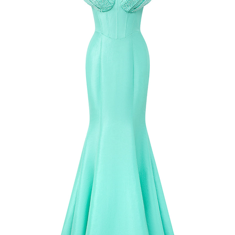 Nysa Off-Shoulder Maxi Dress