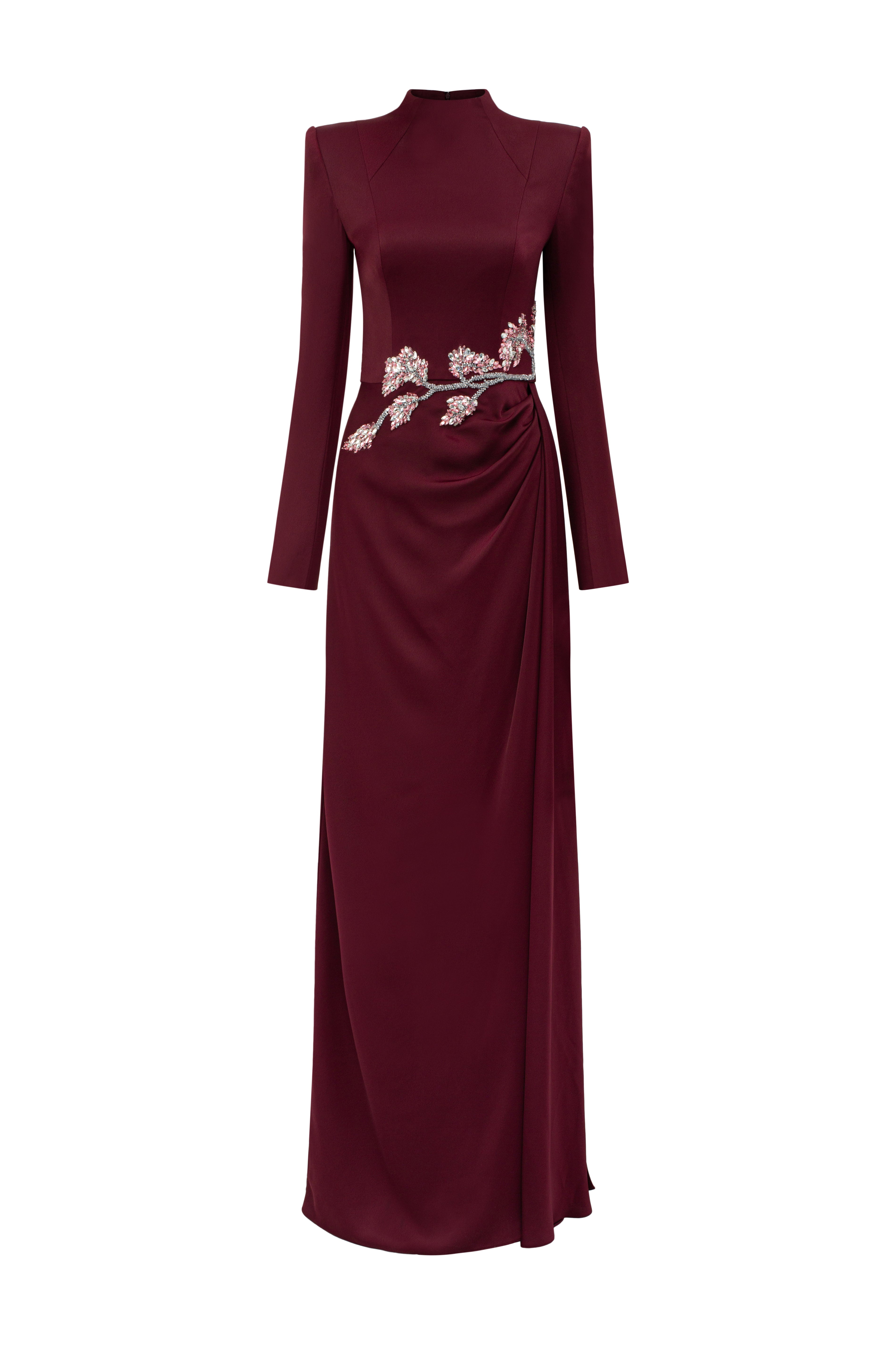 Brianna High Neck Maxi Dress