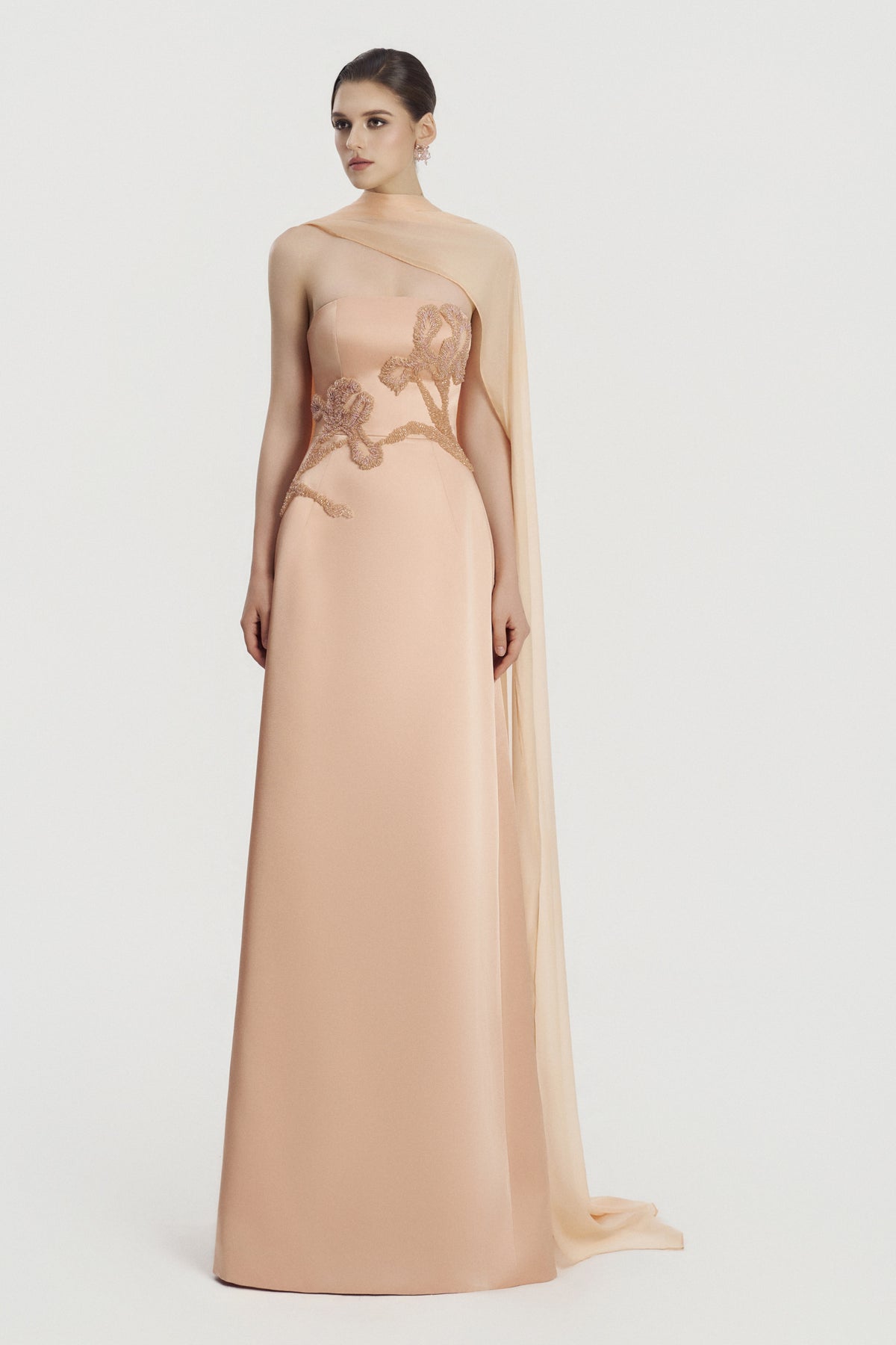 Orielle Straight Across Maxi Dress