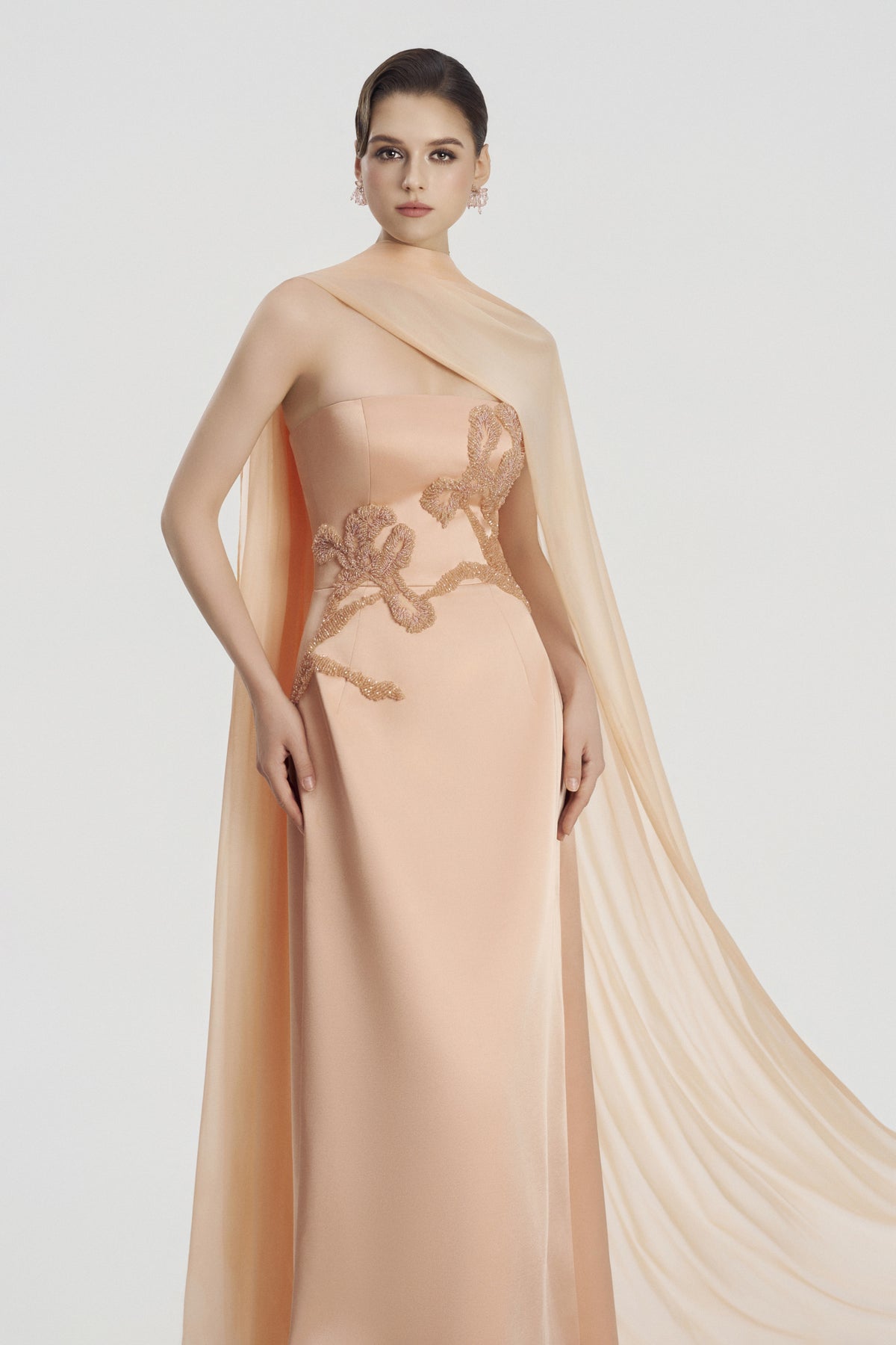 Orielle Straight Across Maxi Dress