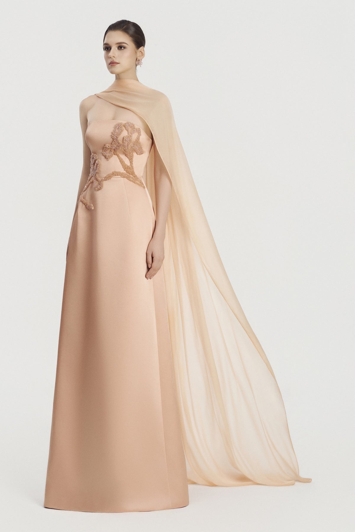Orielle Straight Across Maxi Dress