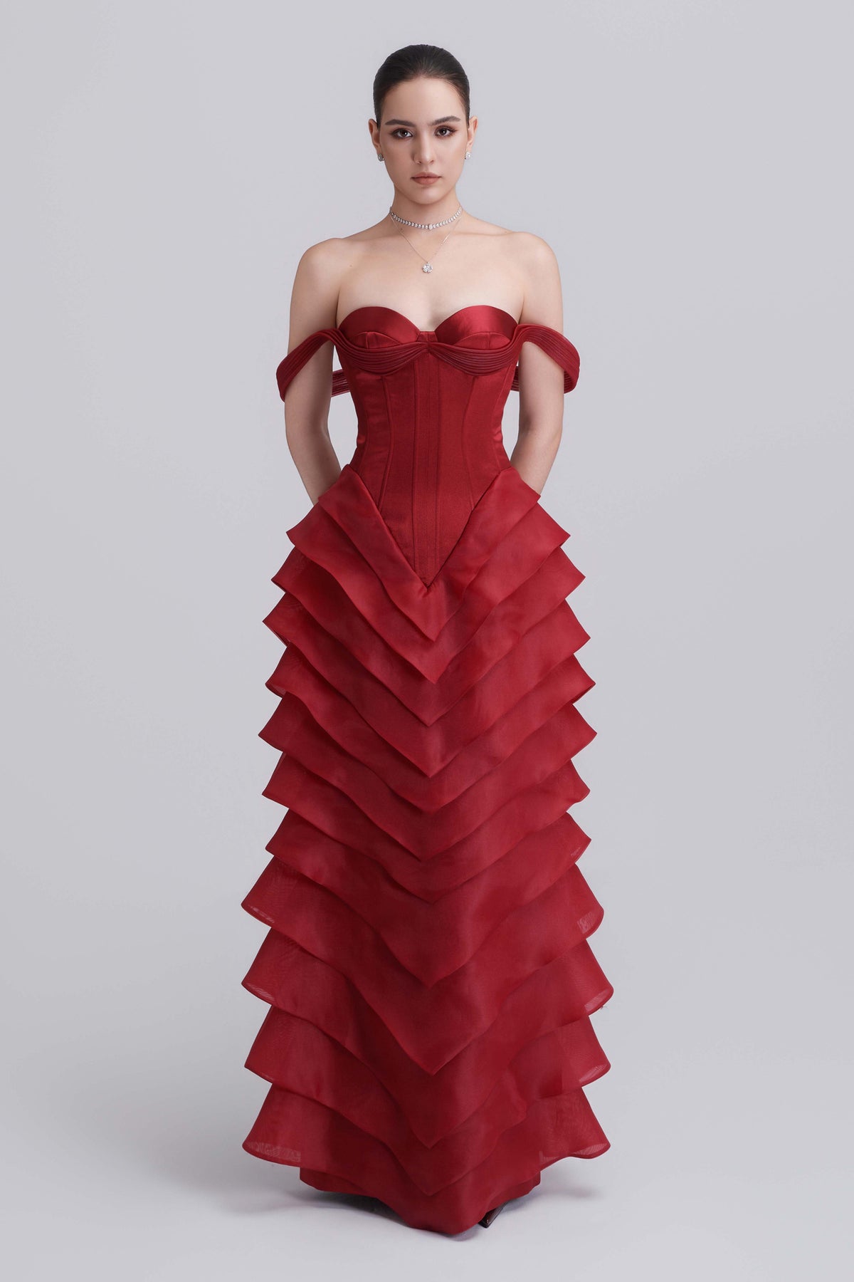Laya Sweetheart Maxi Dress
