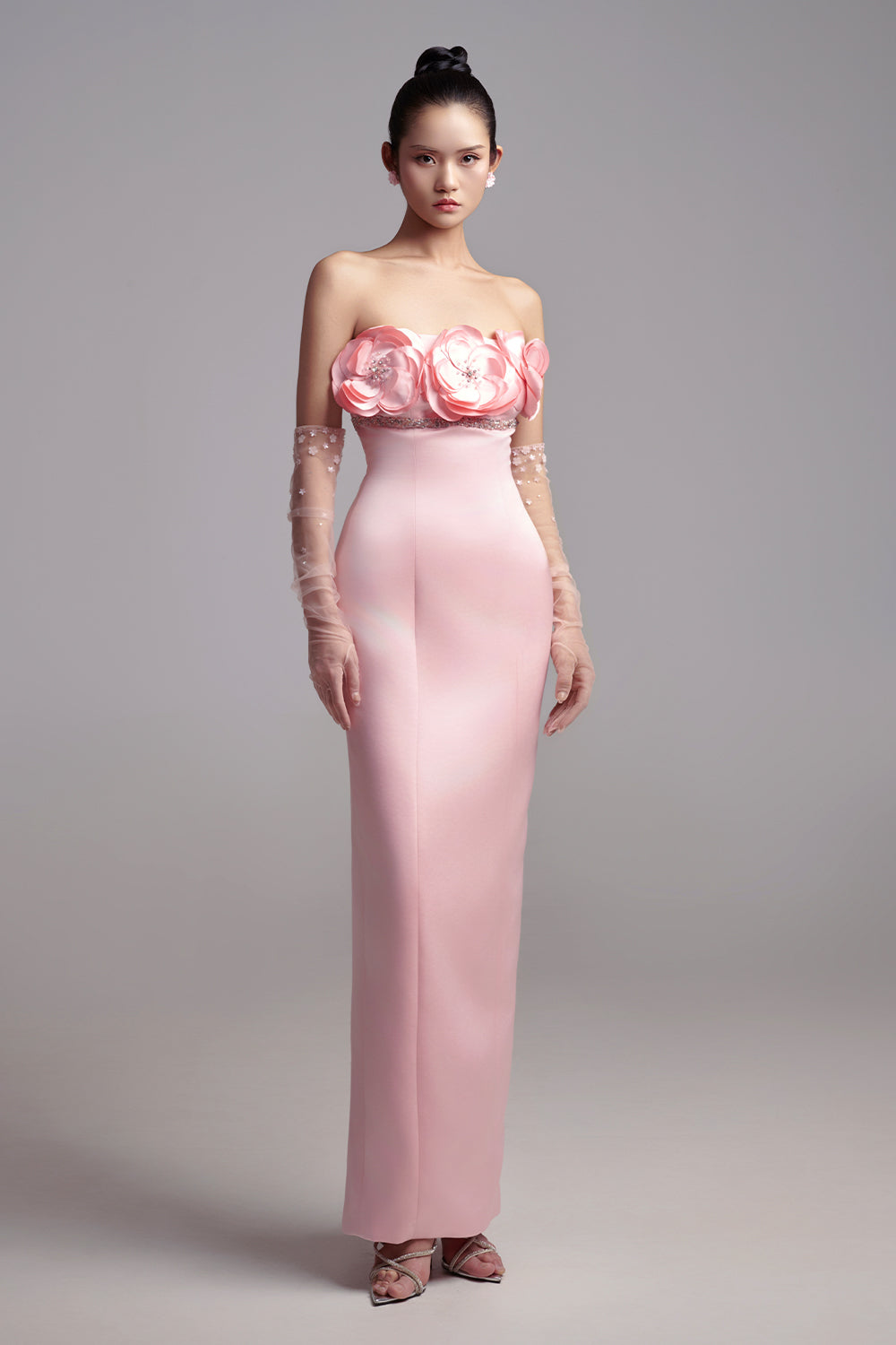 alexia maxi dress pink Alexia Maria Silk Long Dress w/ Tags - Pink Dresses, Clothing - AMLAE20513