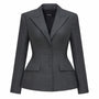 Clara Peplum Button Blazer