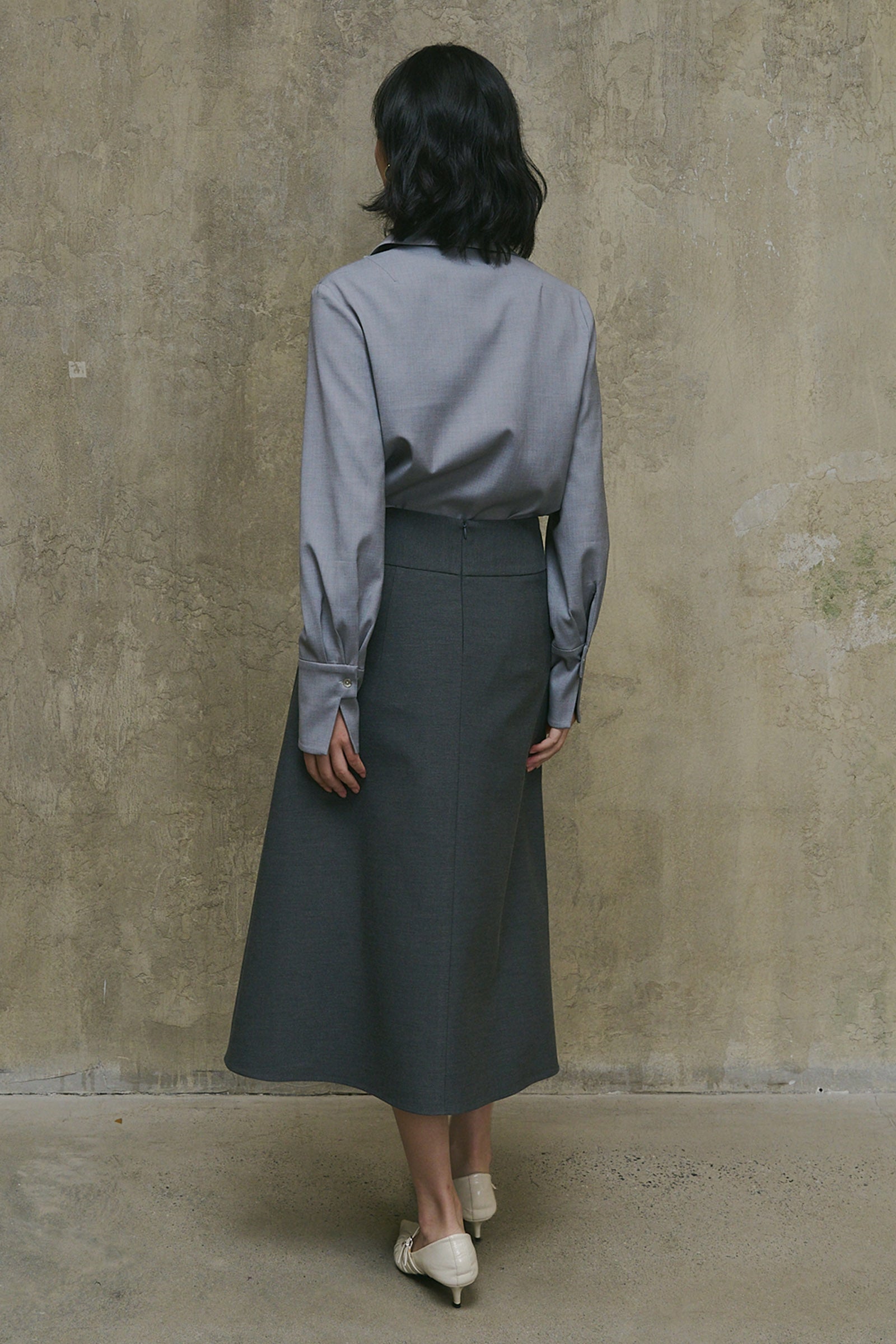 Velin Cuff Sleeve Shirt