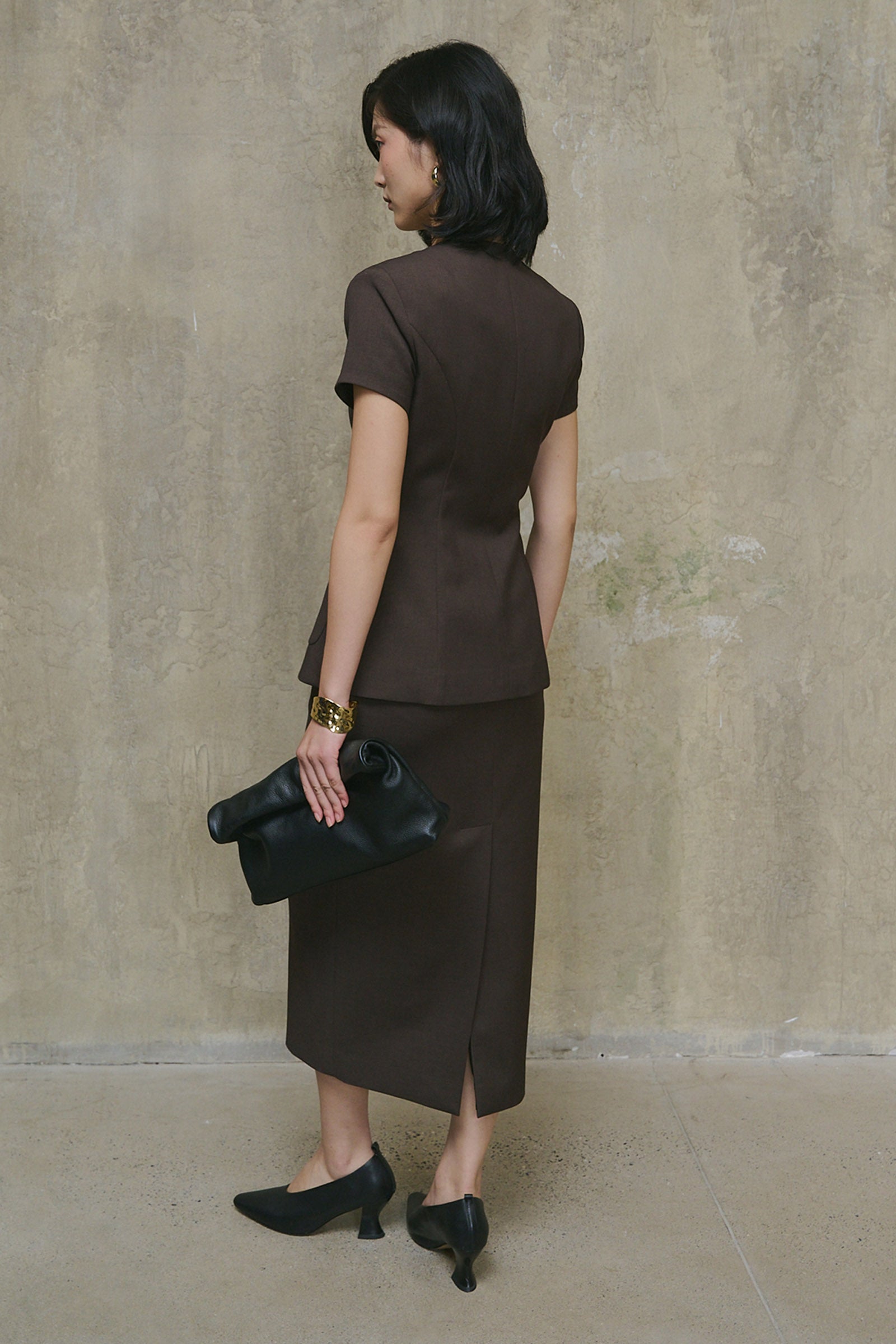 Velora Square Neck Jacket