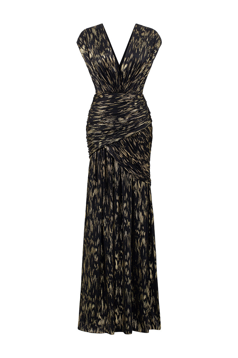 Mirelle Draped Maxi Dress