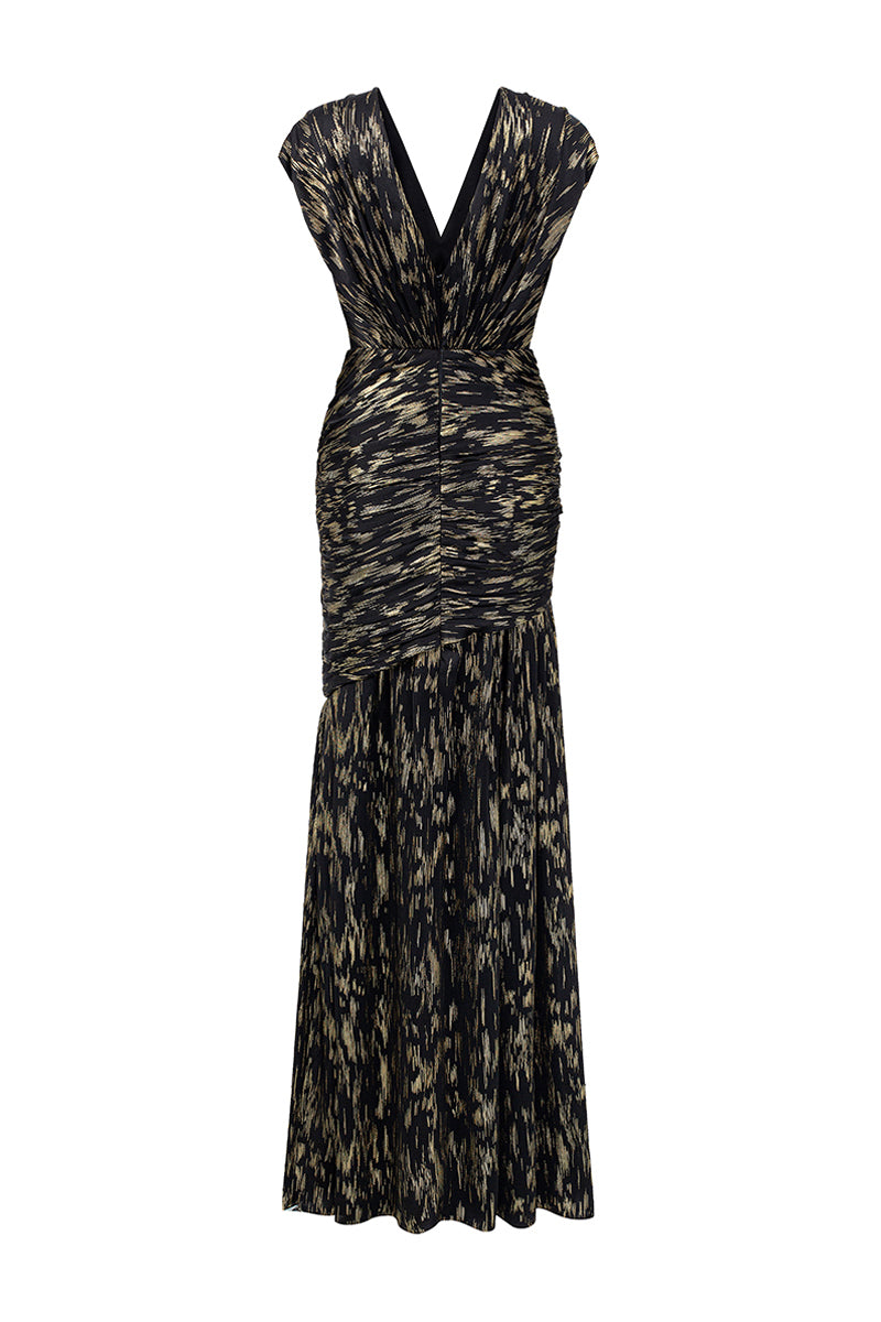 Mirelle Draped Maxi Dress
