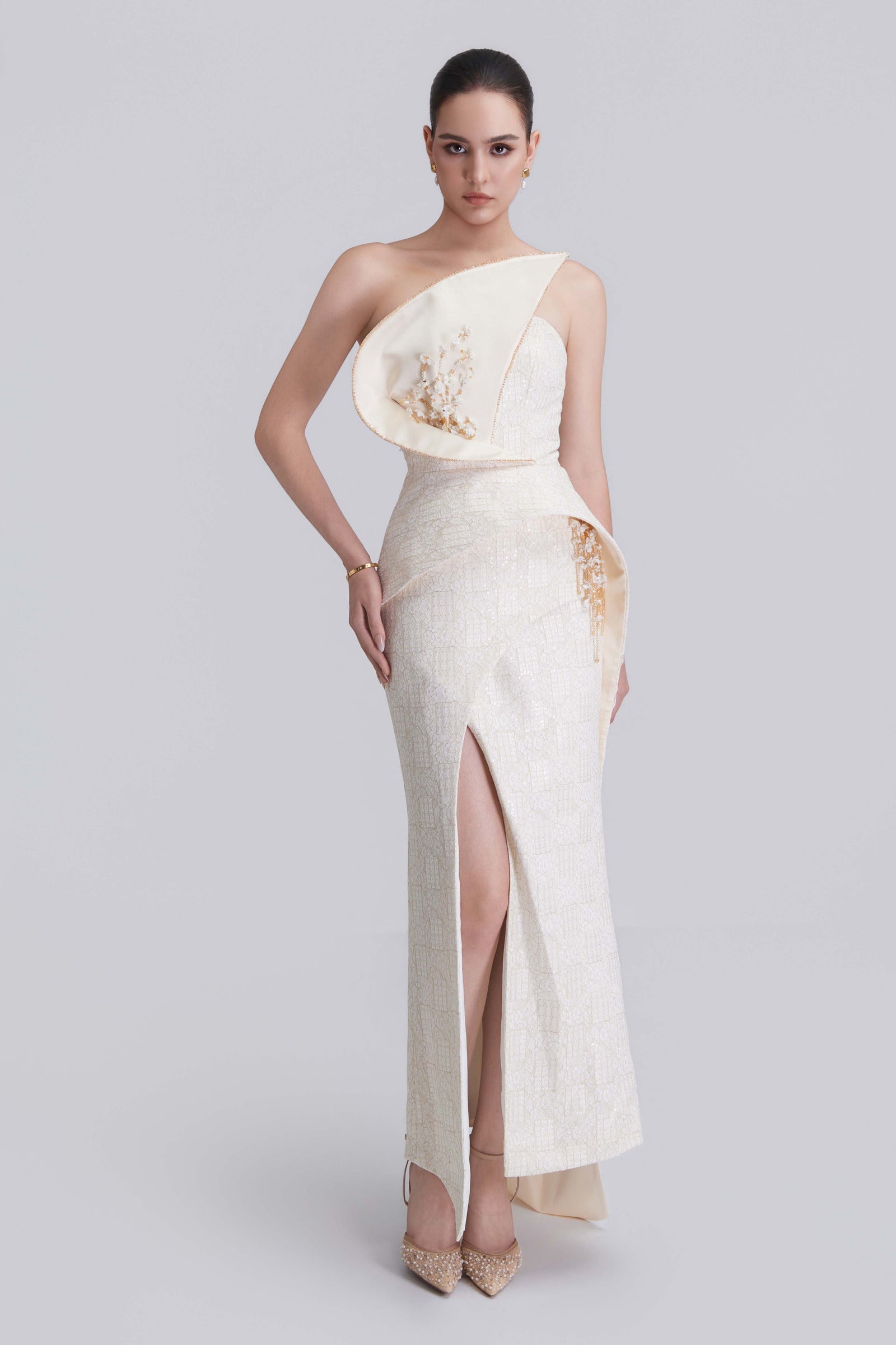 Tabitha Bead Maxi Dress