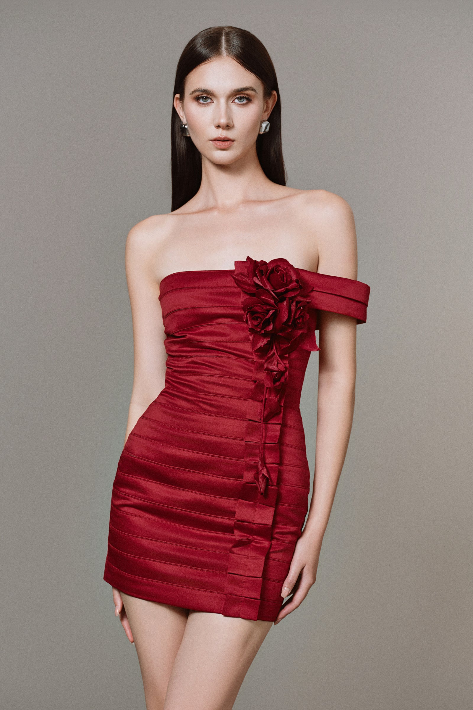 Valentina Applique Mini Dress