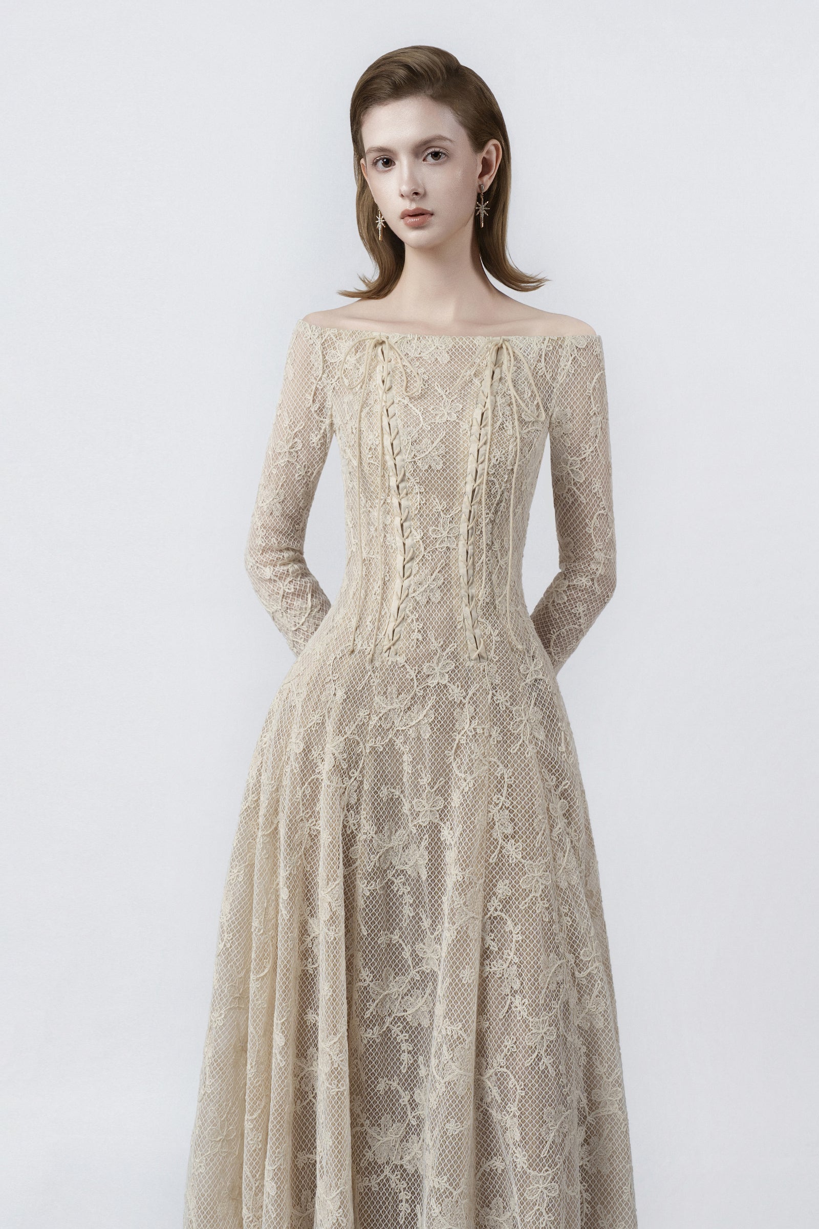 Valeria Lace Maxi Dress