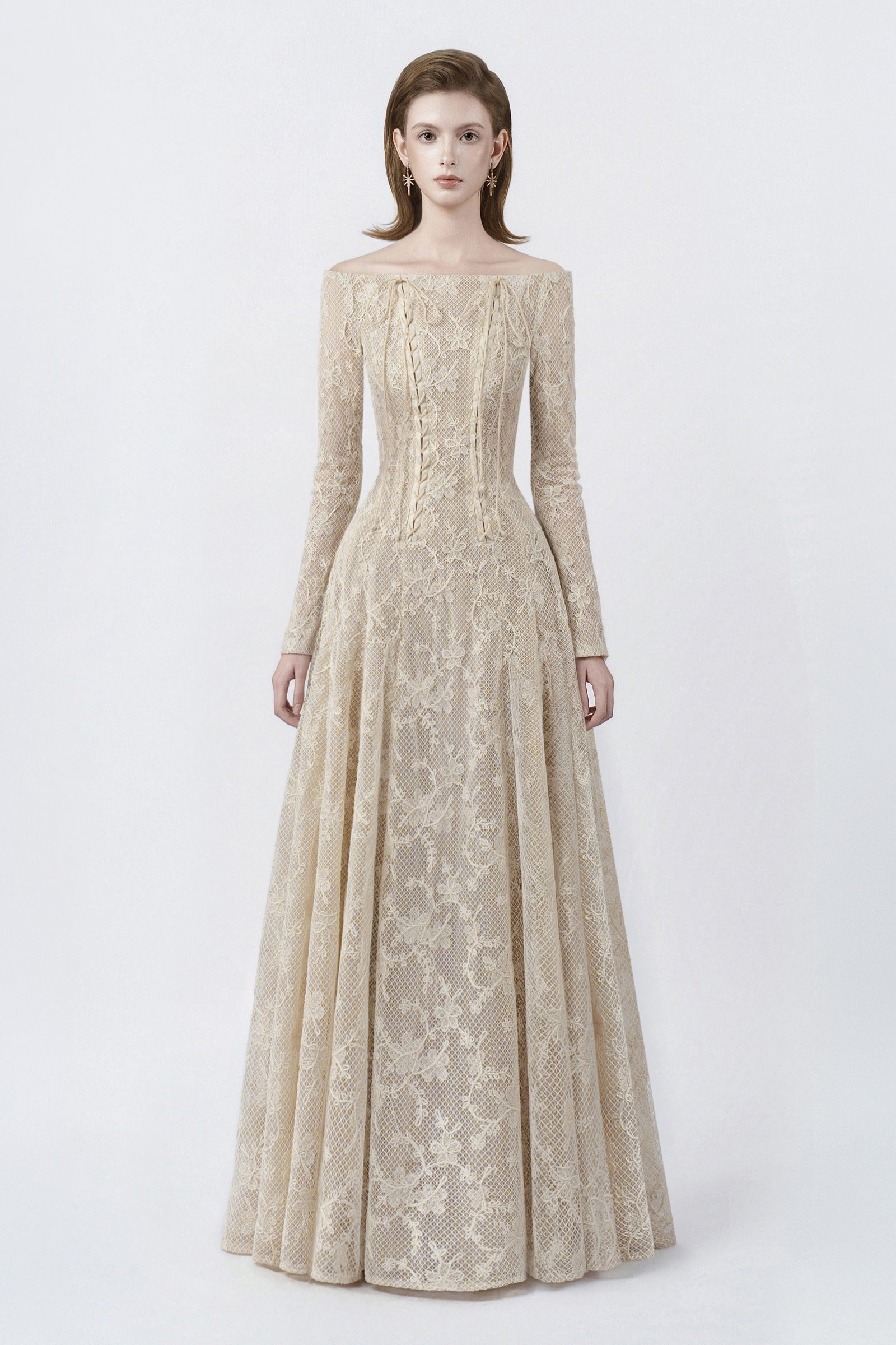 Valeria Lace Maxi Dress
