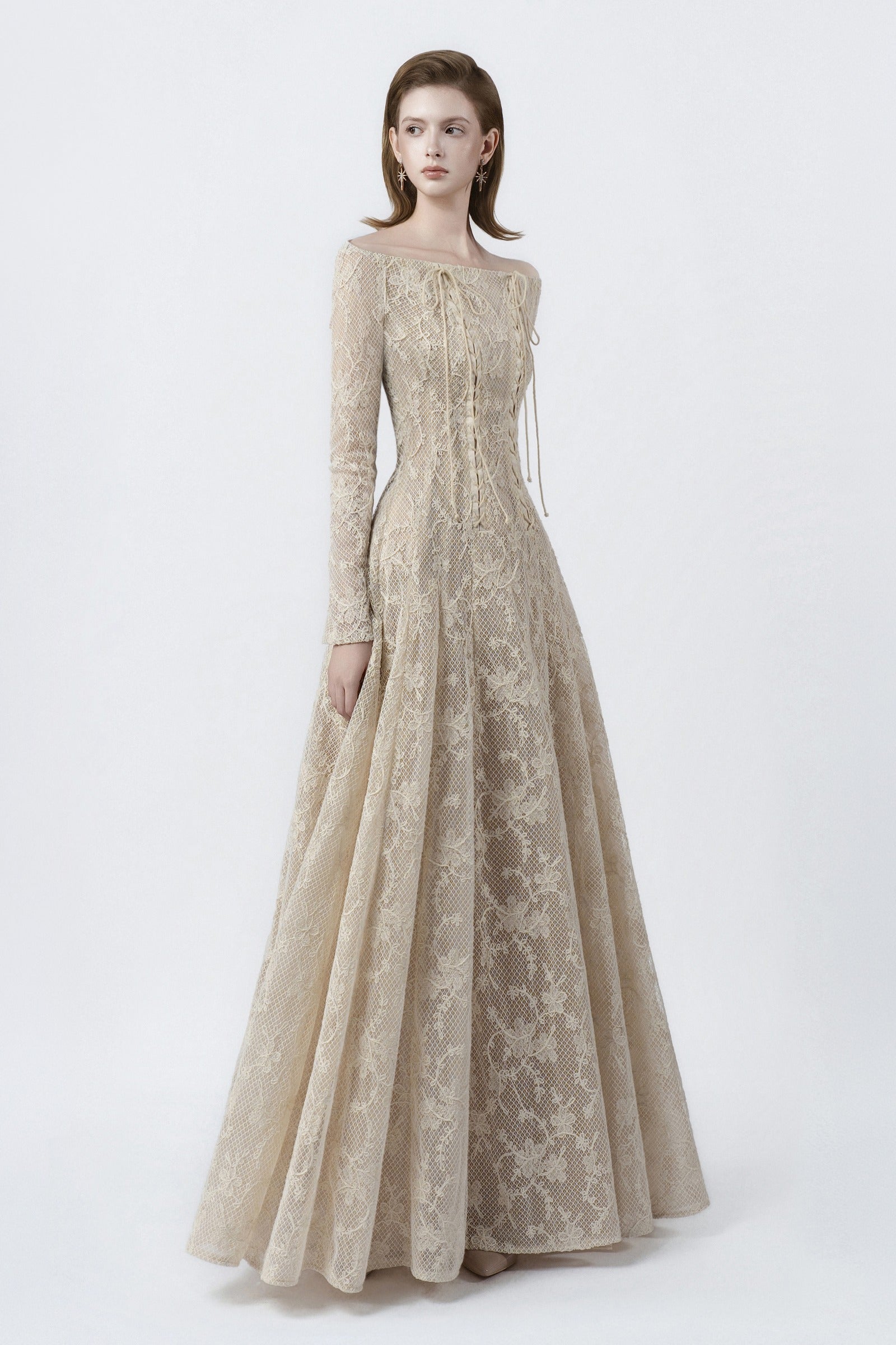 Valeria Lace Maxi Dress