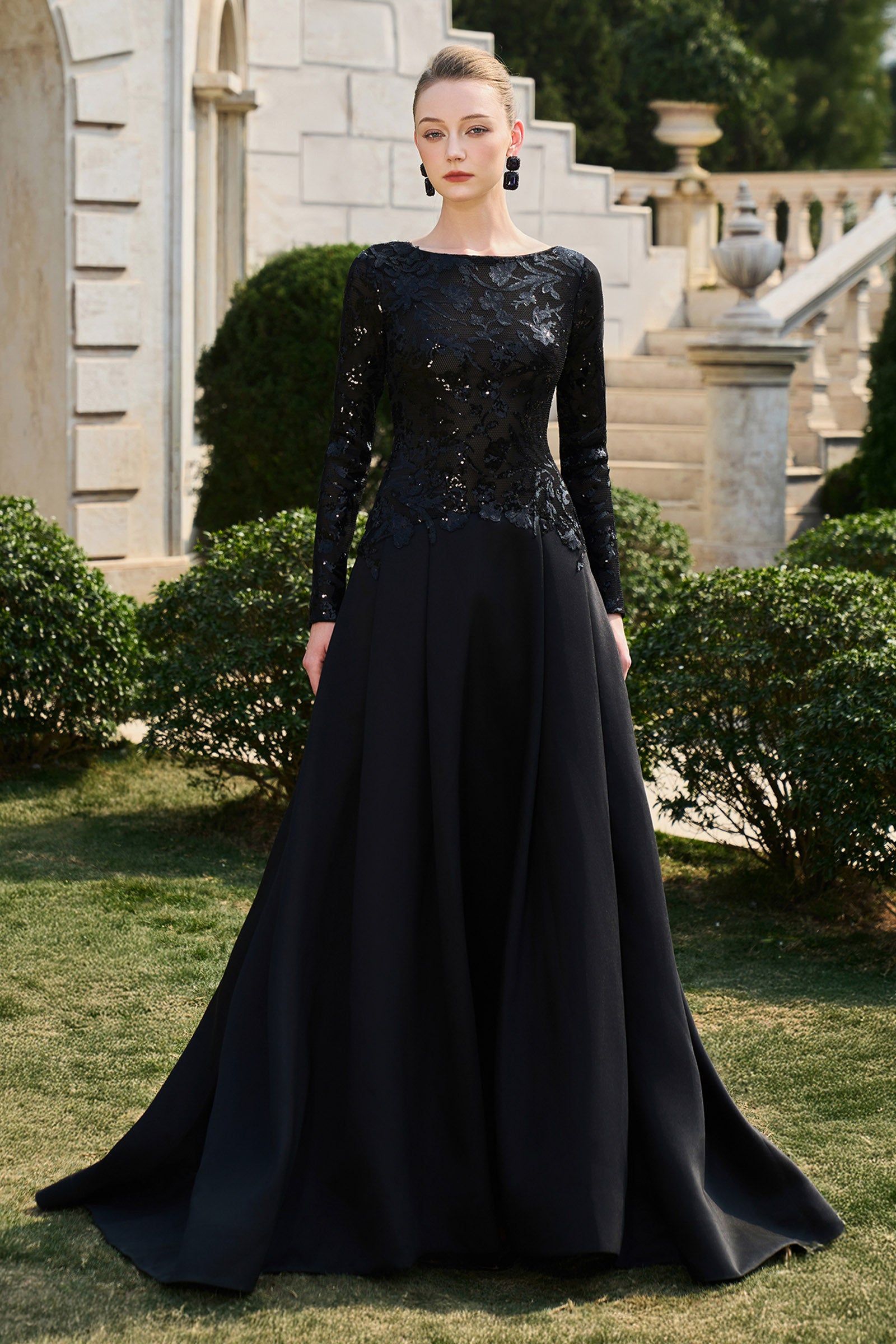 Valerie Boat Neck Maxi Dress - MEAN BLVD