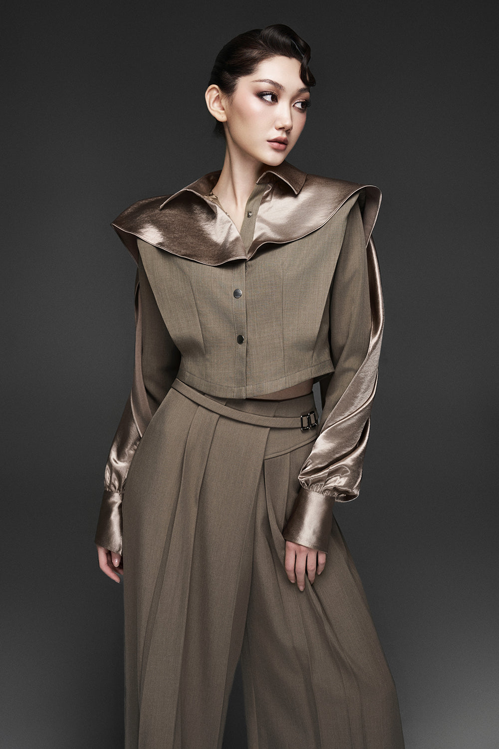 Valerie Cuff Sleeve Shirt - MEAN BLVD