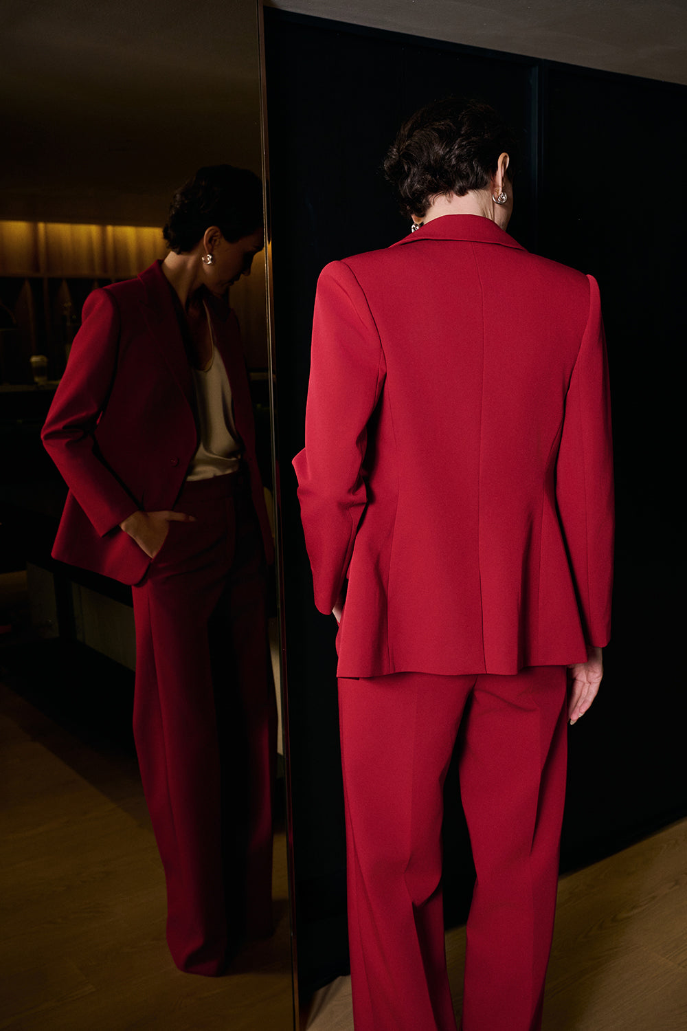 Valery Straight Twill Pants